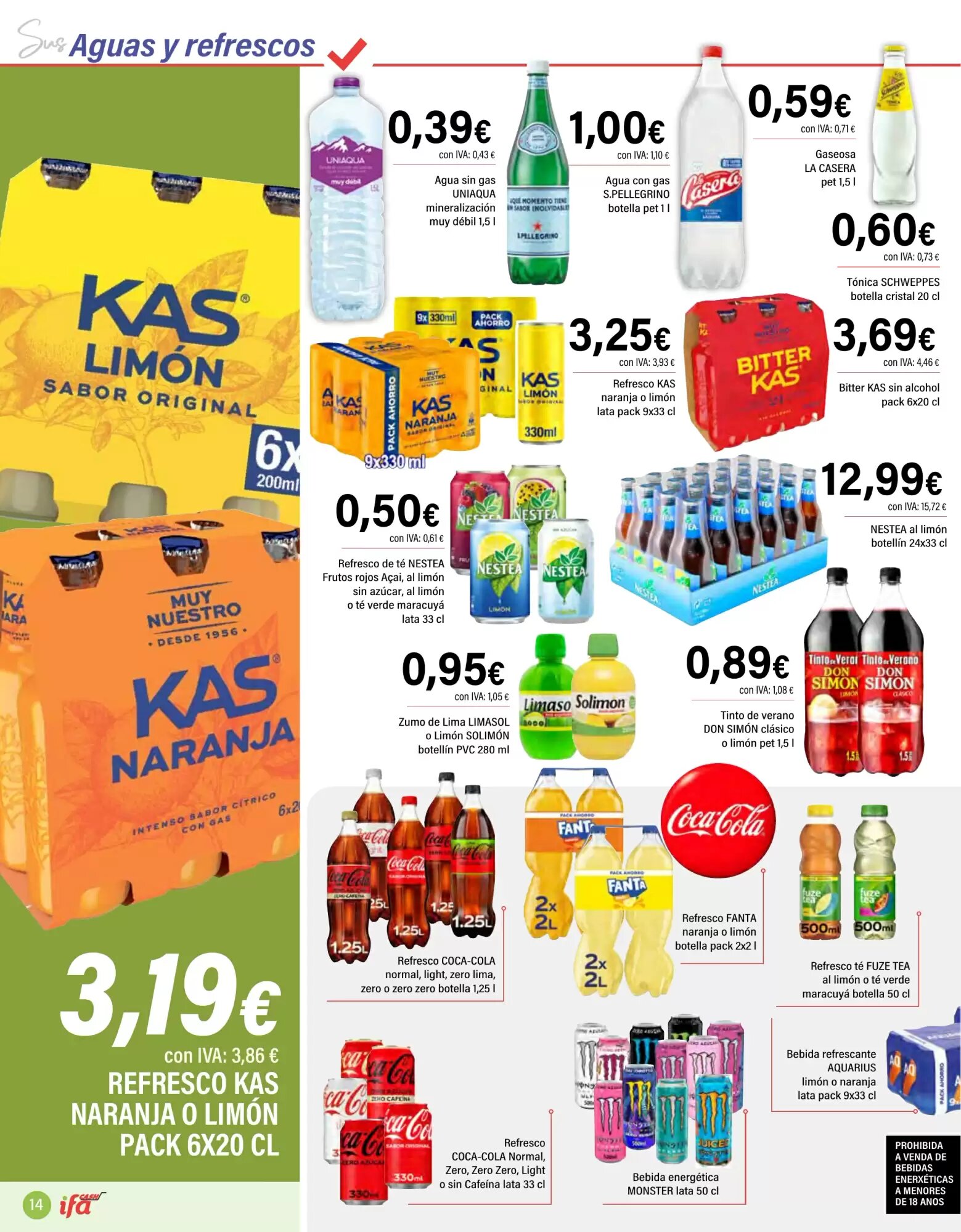 Folleto promocional de Cash Ifa válido desde el 05/08/2026 - Página 14.