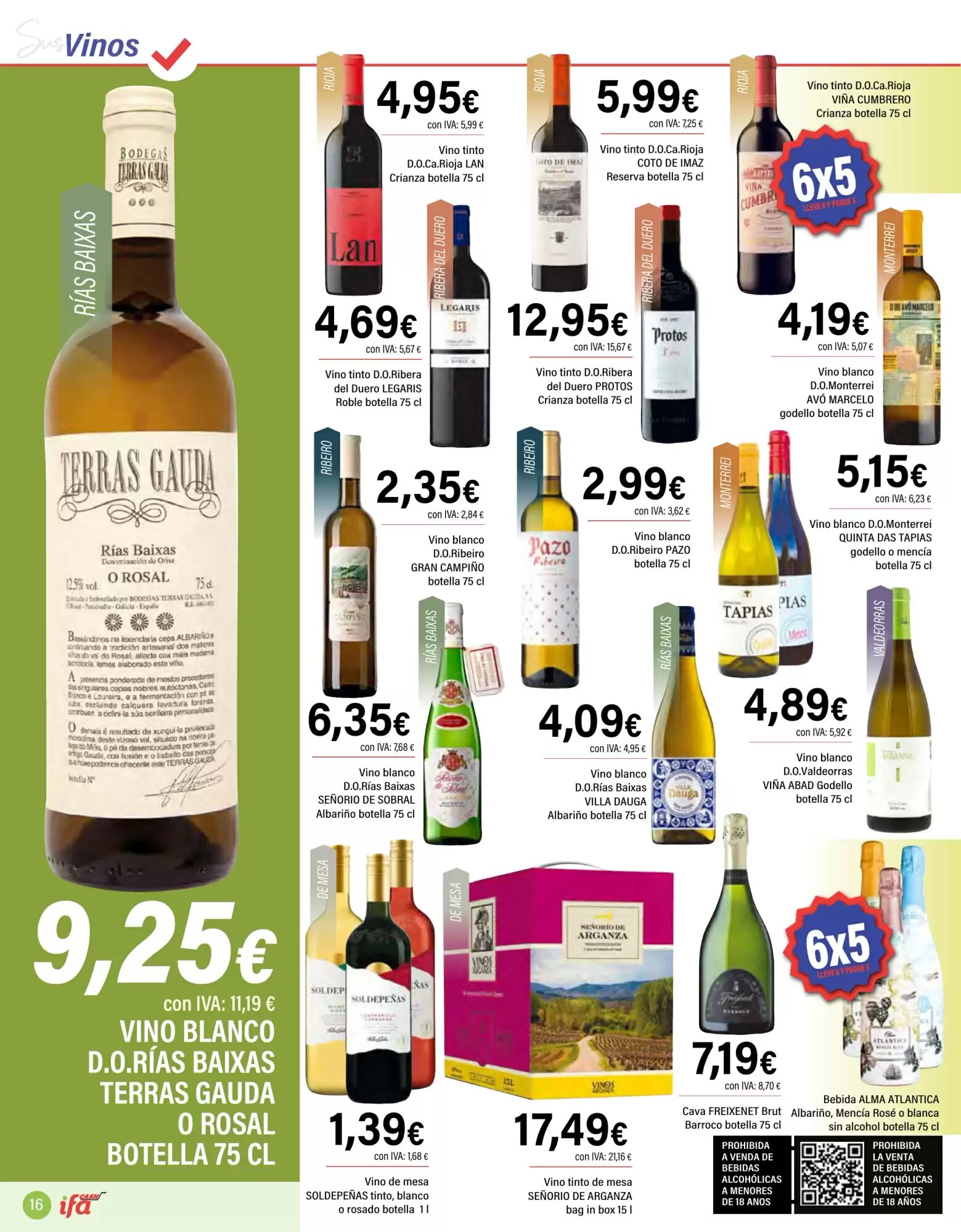 Folleto promocional de Cash Ifa válido desde el 05/08/2026 - Página 16.