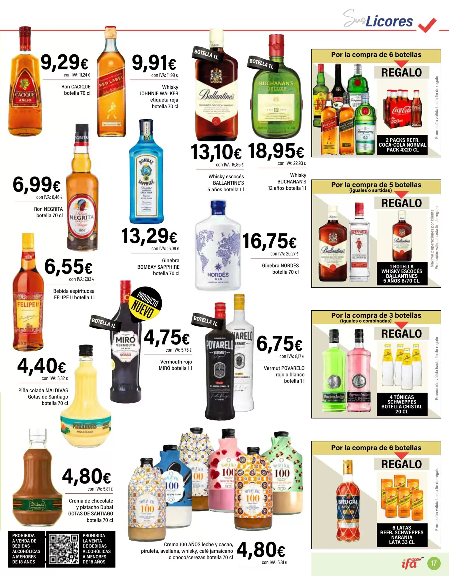 Folleto promocional de Cash Ifa válido desde el 05/08/2026 - Página 17.