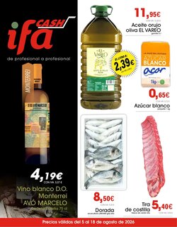 Folleto promocional de Cash Ifa válido desde el 05/08/2026