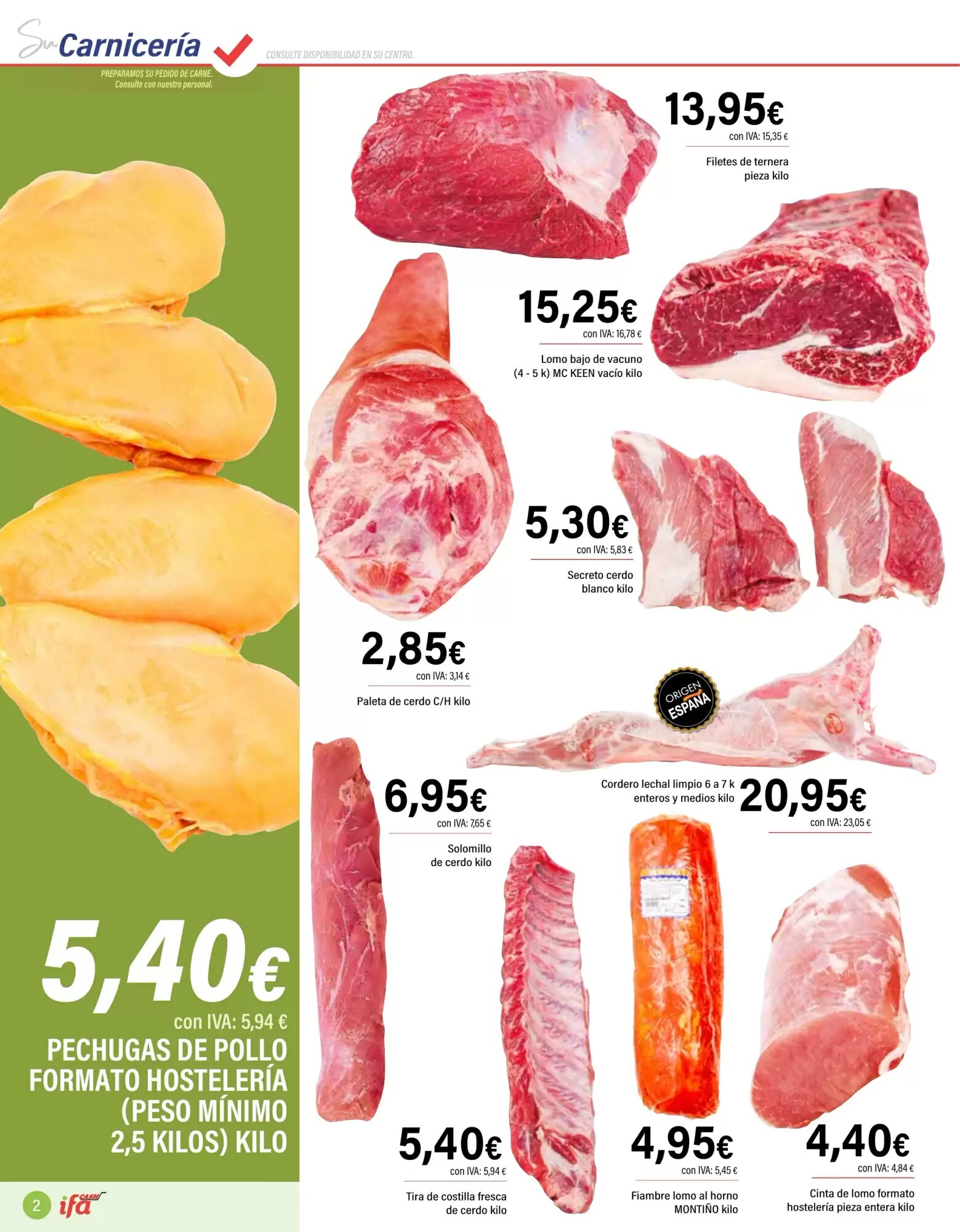Folleto promocional de Cash Ifa válido desde el 05/08/2026 - Página 2.