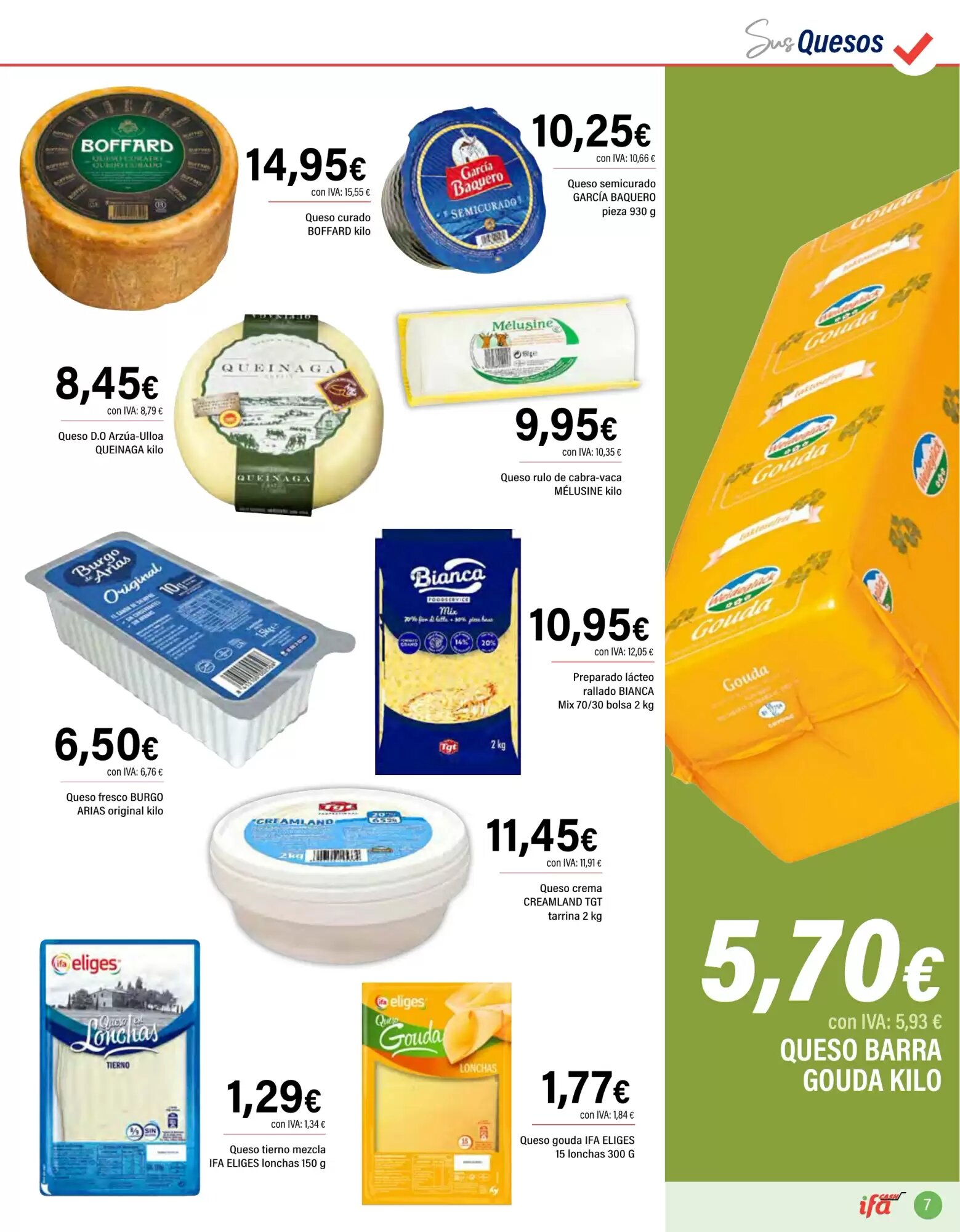 Folleto promocional de Cash Ifa válido desde el 05/08/2026 - Página 7.