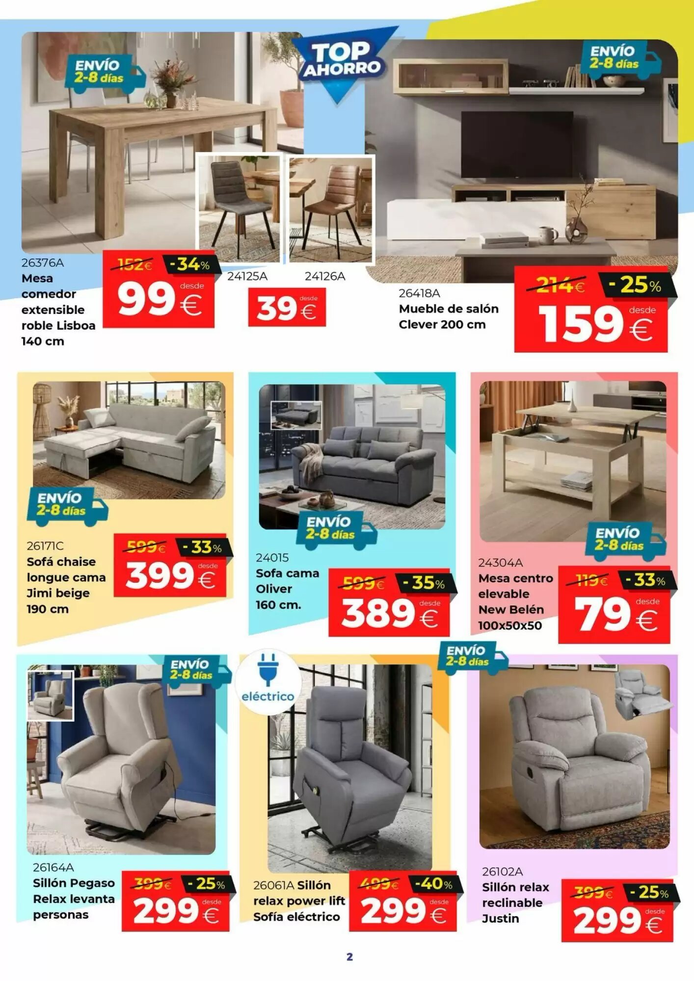Folleto promocional de Ahorro Total válido desde el 05/08/2026 - Página 2.