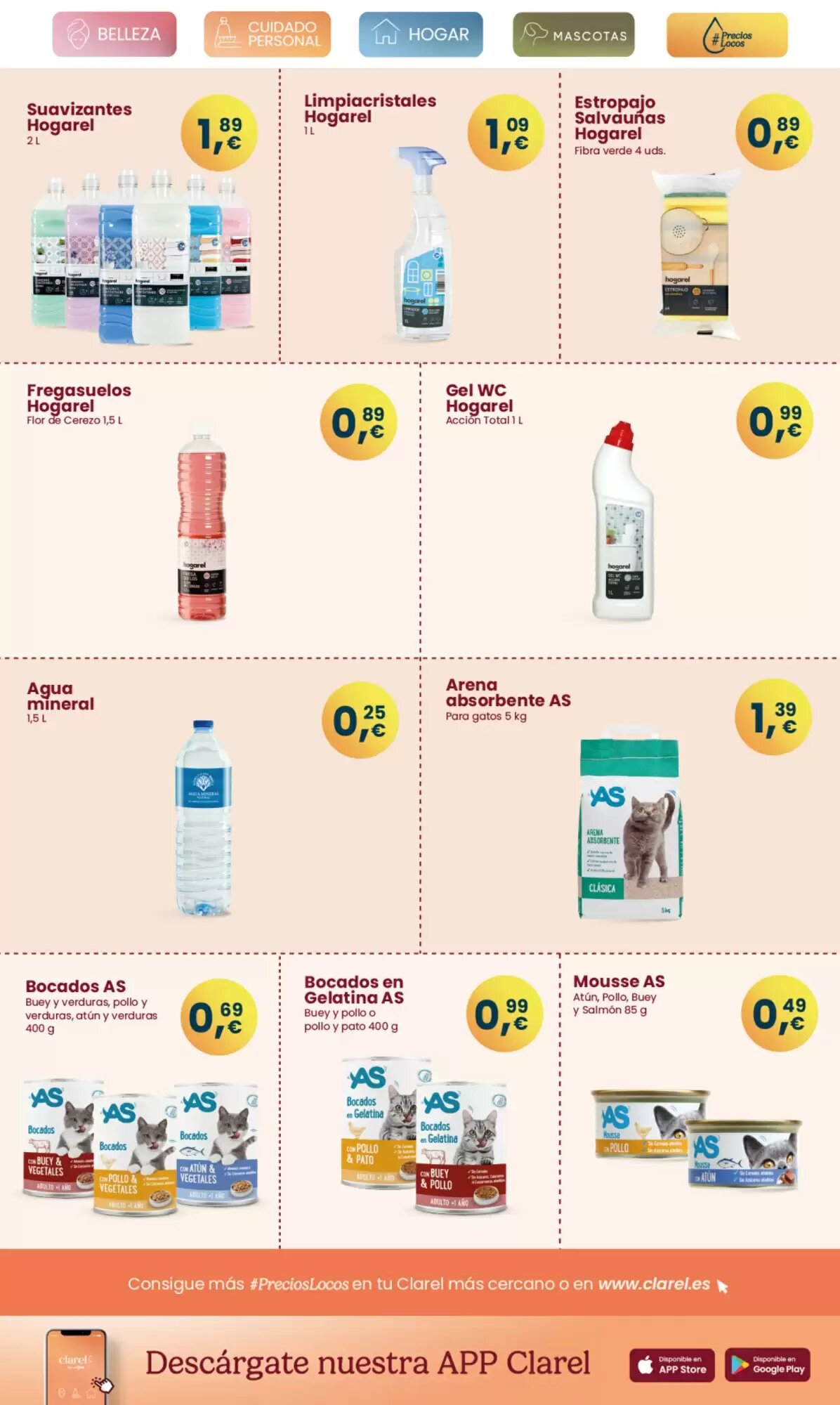 Folleto promocional de Clarel válido desde el 05/08/2026 - Página 13.