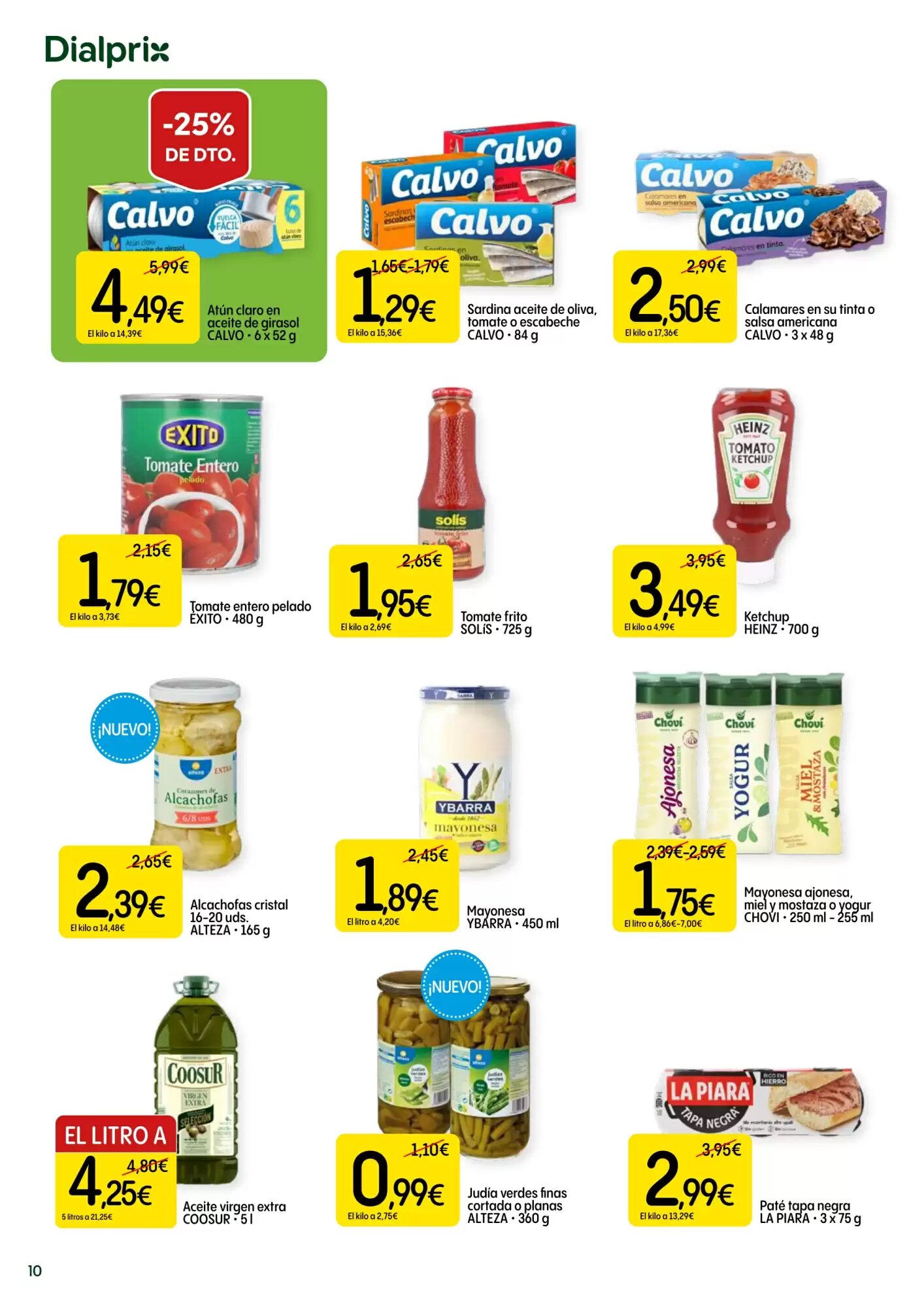 Folleto promocional de Dialprix válido desde el 06/08/2026 - Página 10.