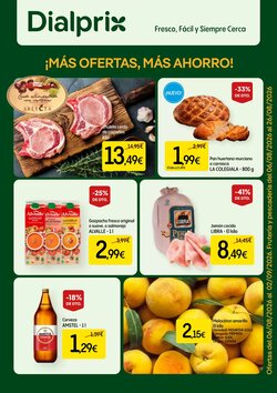 Folleto promocional de Dialprix válido desde el 06/08/2026