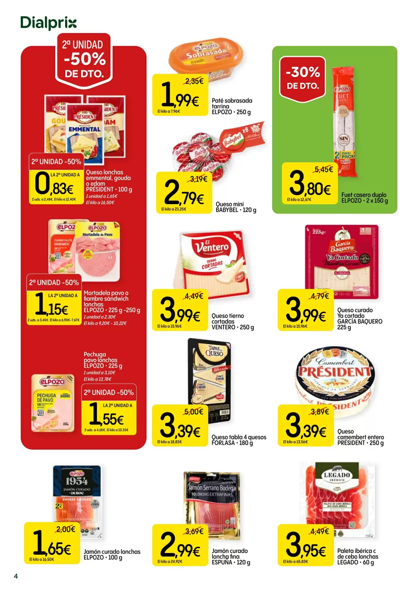 Folleto promocional de Dialprix válido desde el 06/08/2026 - Página 4.