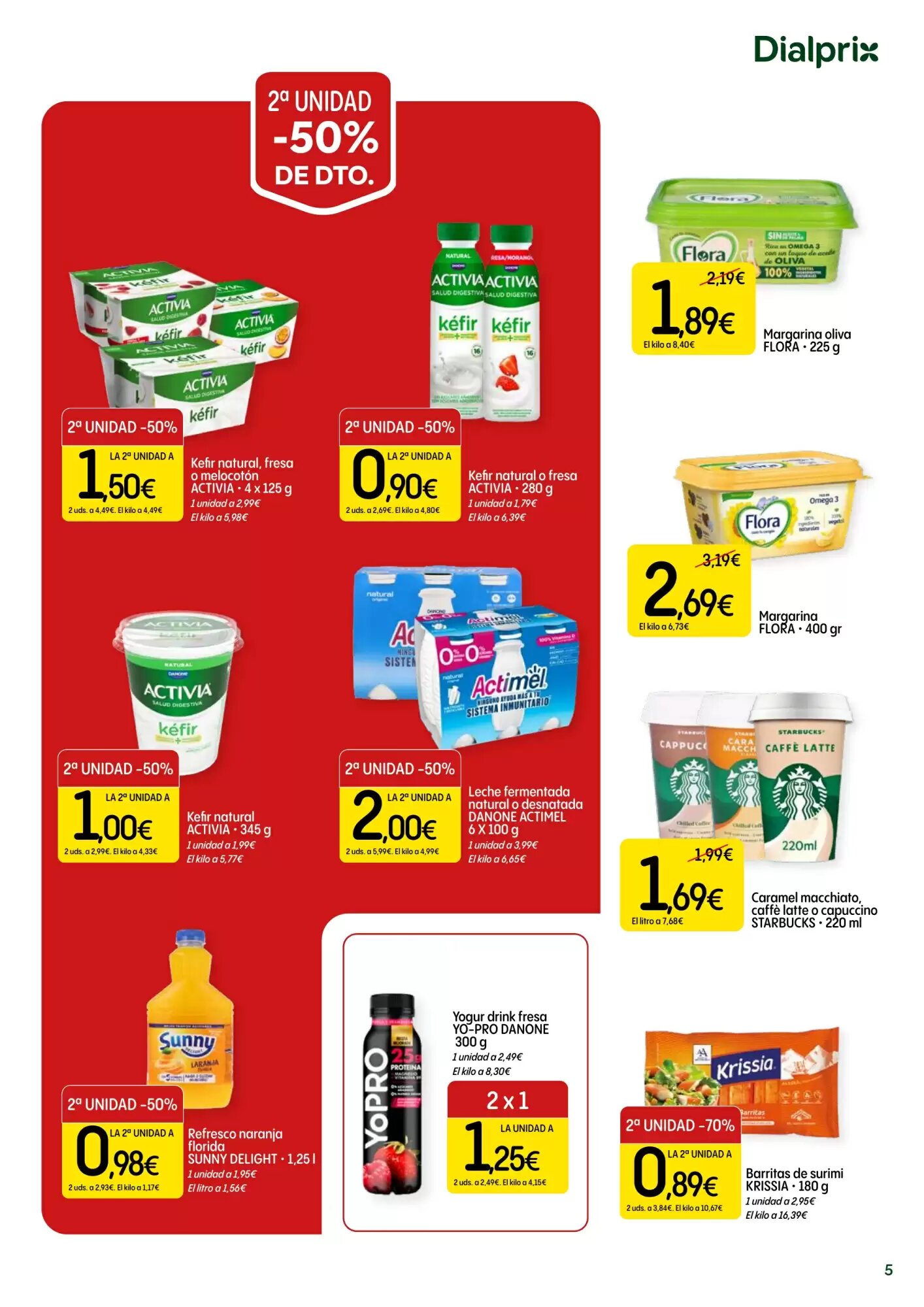 Folleto promocional de Dialprix válido desde el 06/08/2026 - Página 5.
