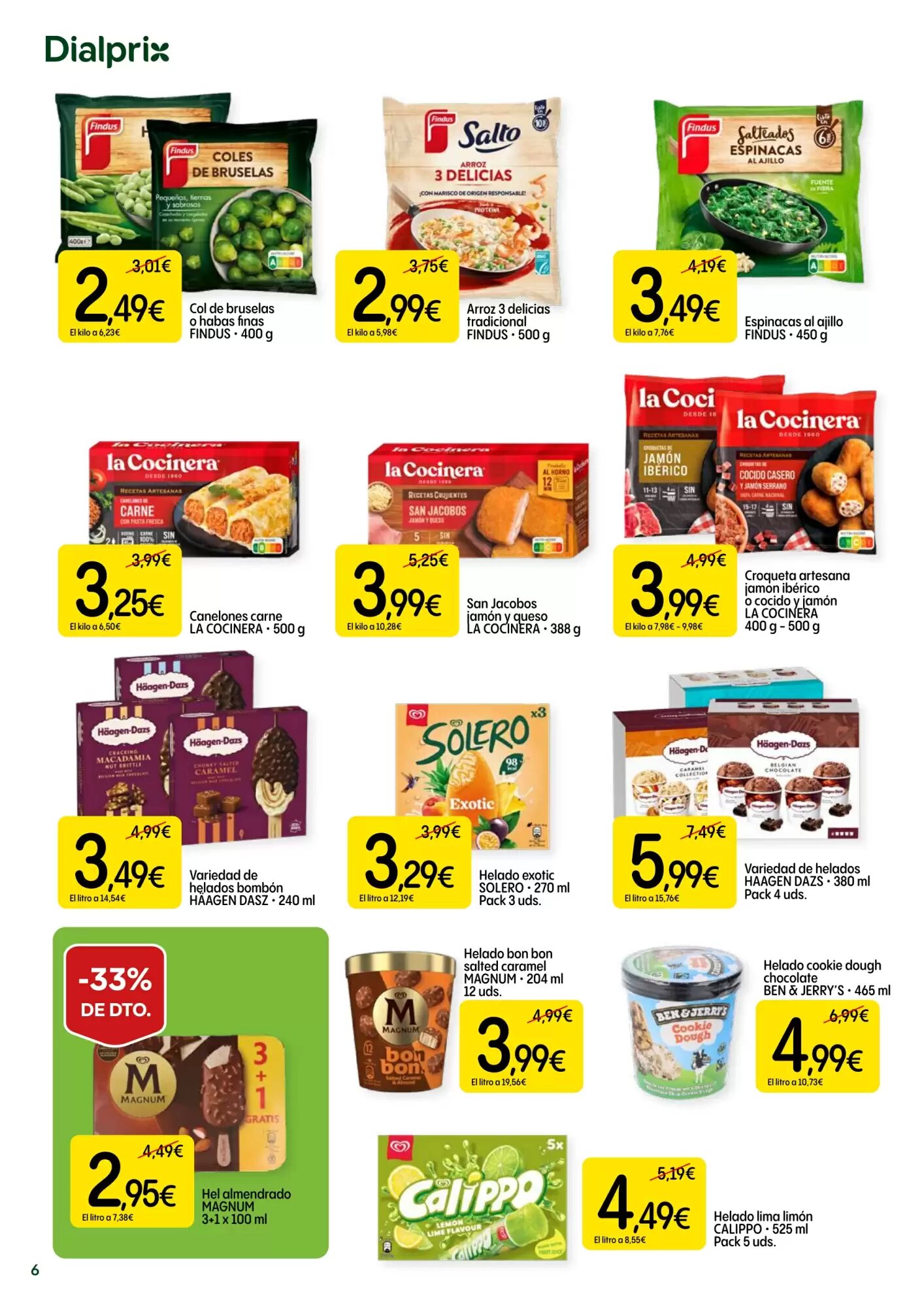 Folleto promocional de Dialprix válido desde el 06/08/2026 - Página 6.