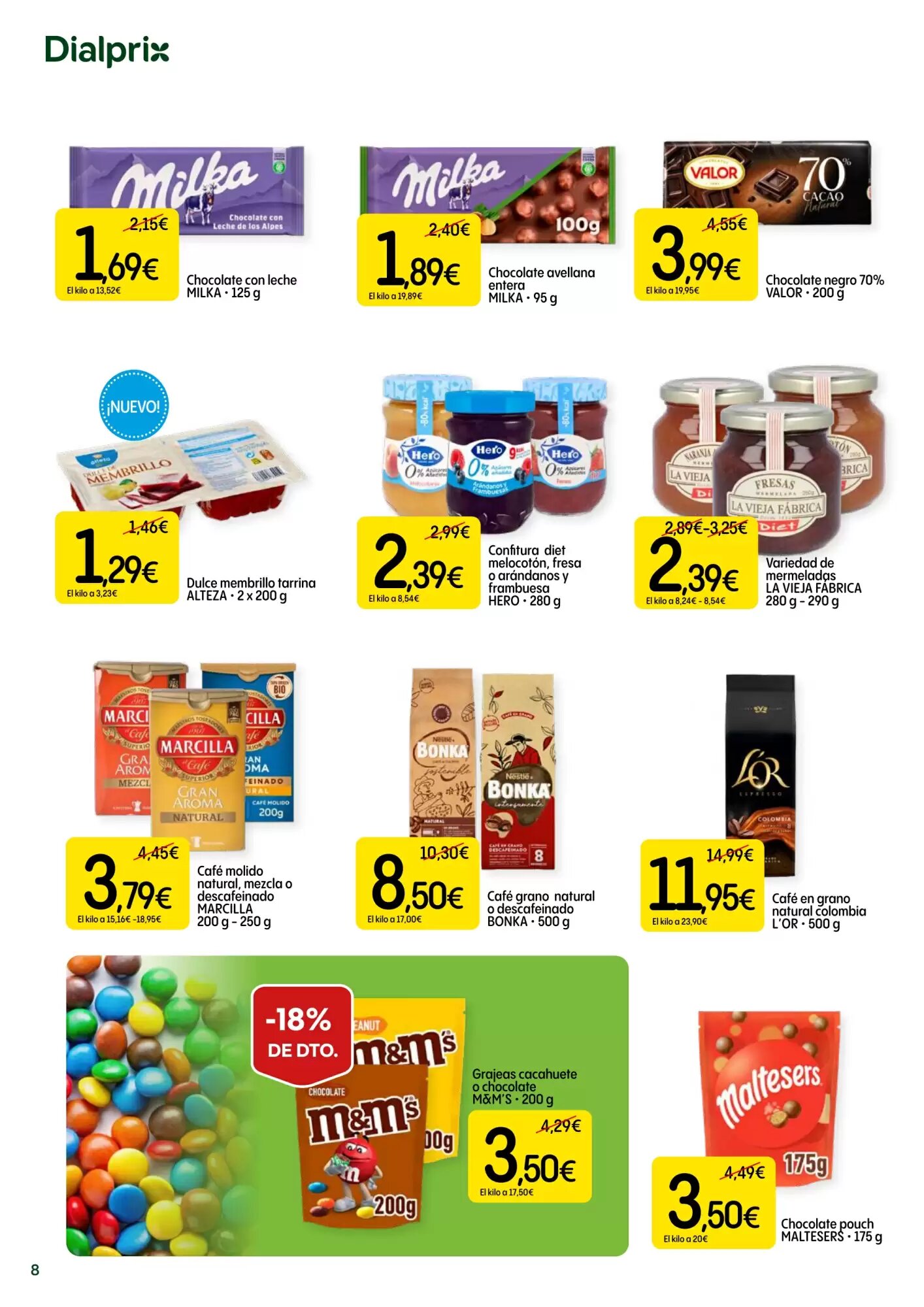 Folleto promocional de Dialprix válido desde el 06/08/2026 - Página 8.