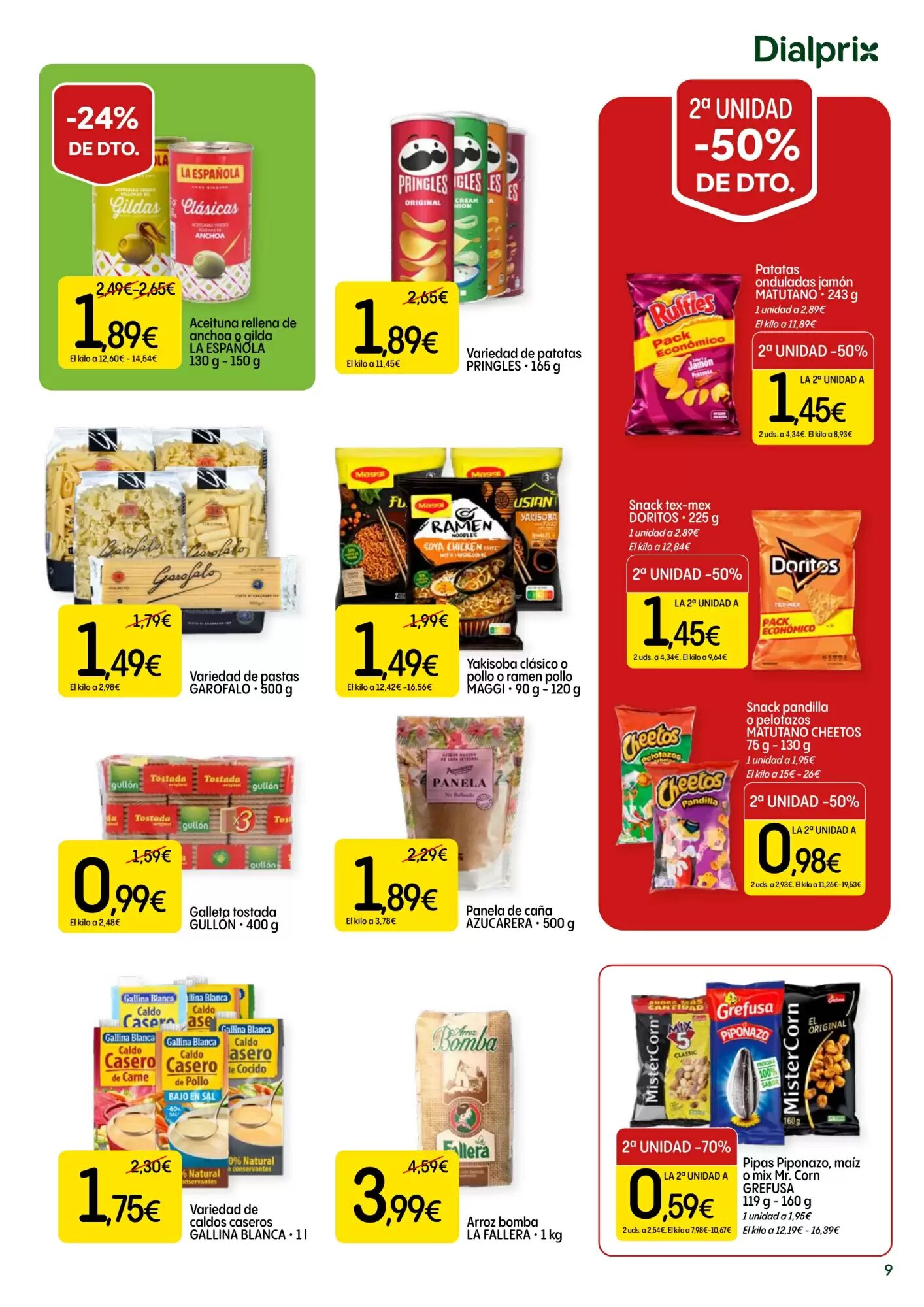 Folleto promocional de Dialprix válido desde el 06/08/2026 - Página 9.