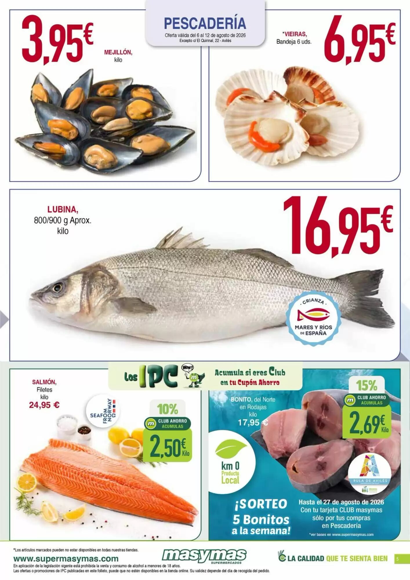 Folleto promocional de Masymas válido desde el 07/08/2026 - Página 5.