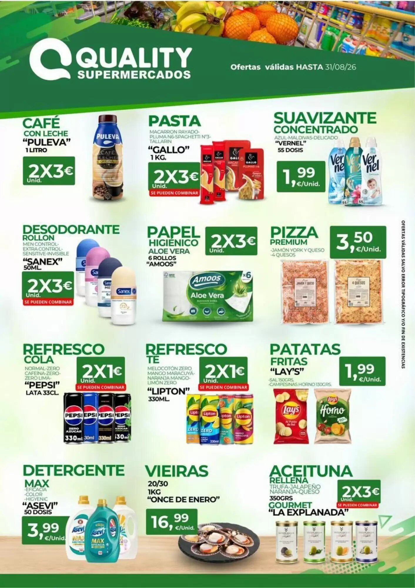 Folleto promocional de Quality Supermercados válido desde el 07/08/2026 - Página 5.