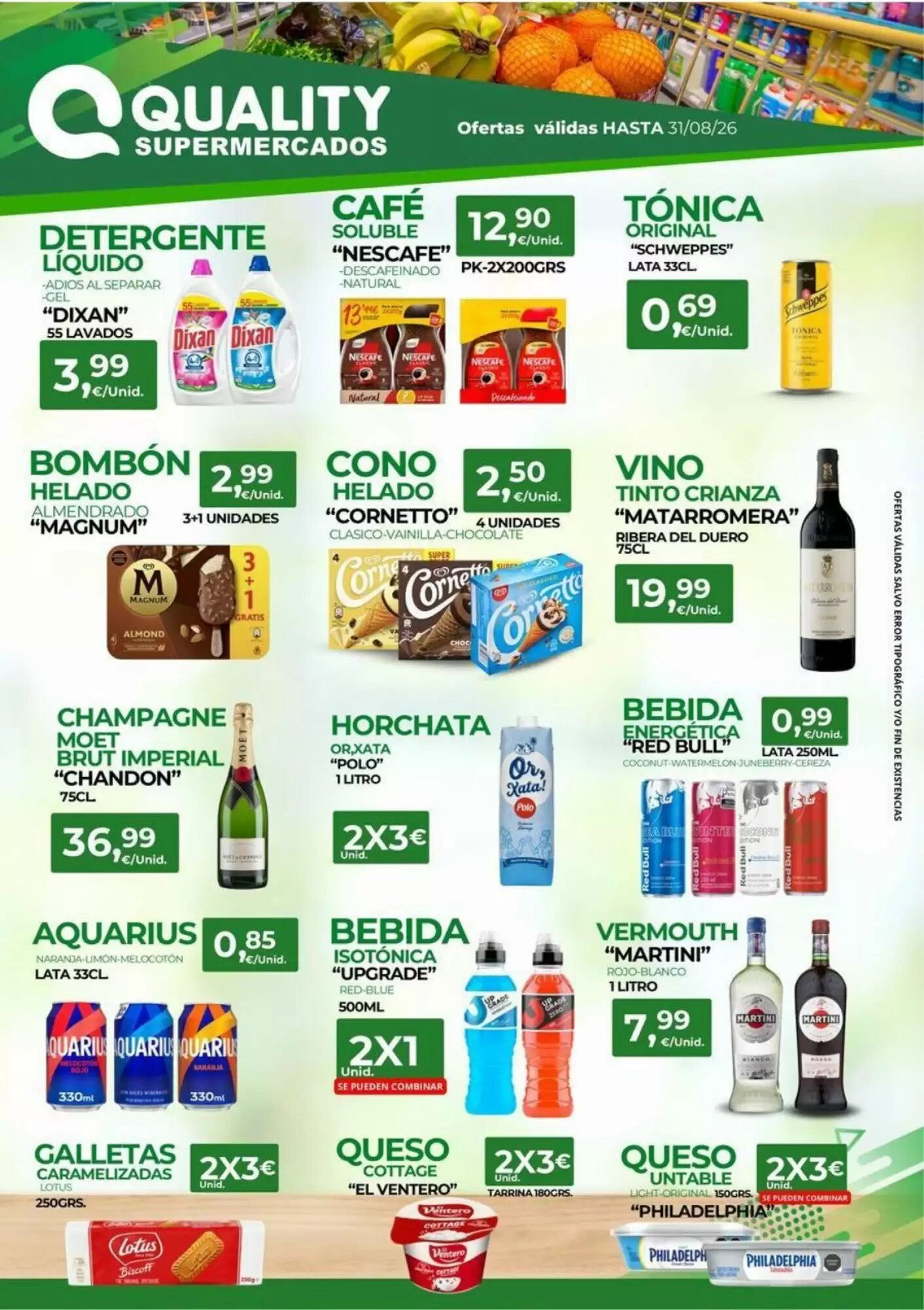 Folleto promocional de Quality Supermercados válido desde el 07/08/2026 - Página 6.