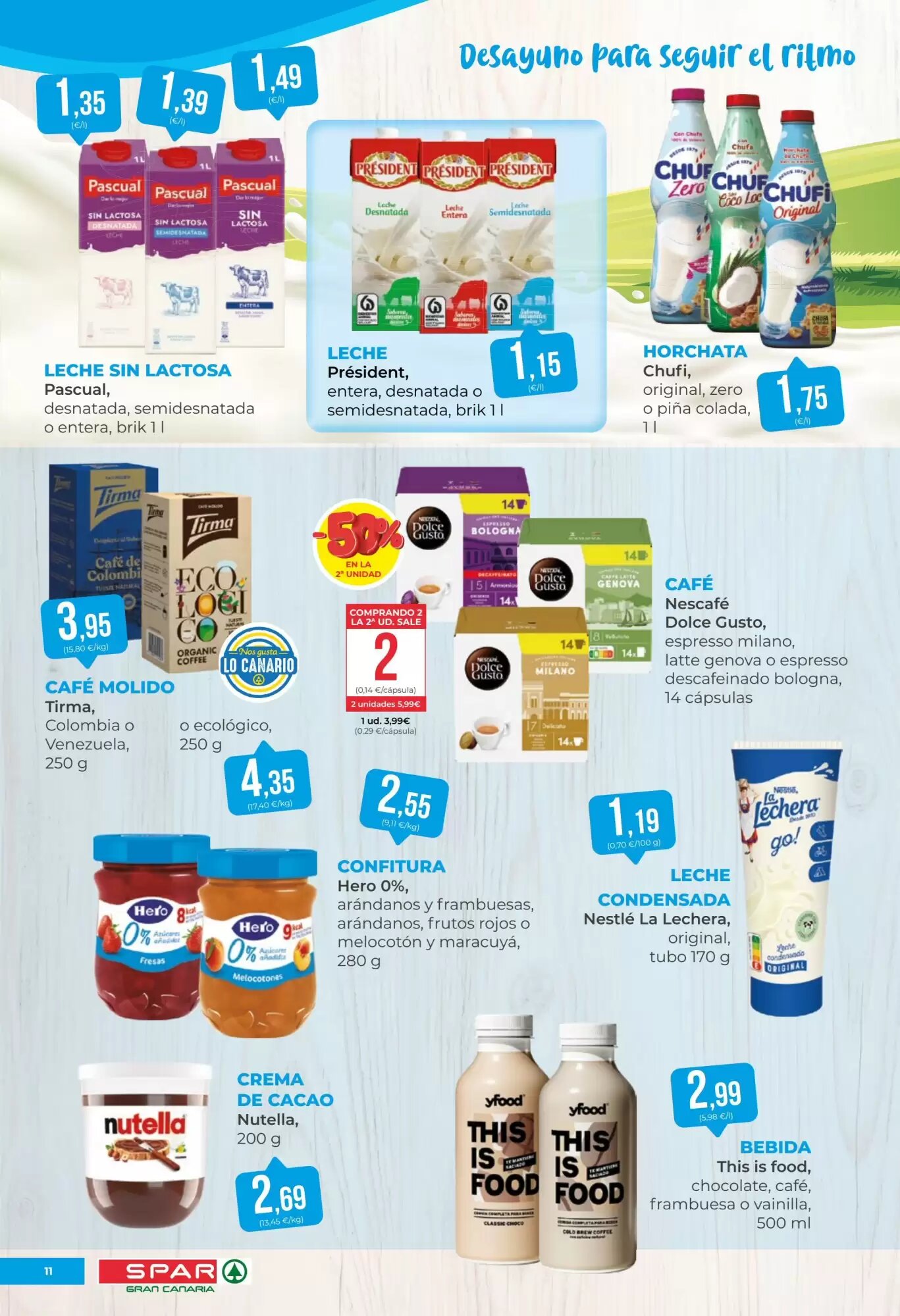 Folleto promocional de SPAR Gran Canaria válido desde el 07/08/2026 - Página 11.