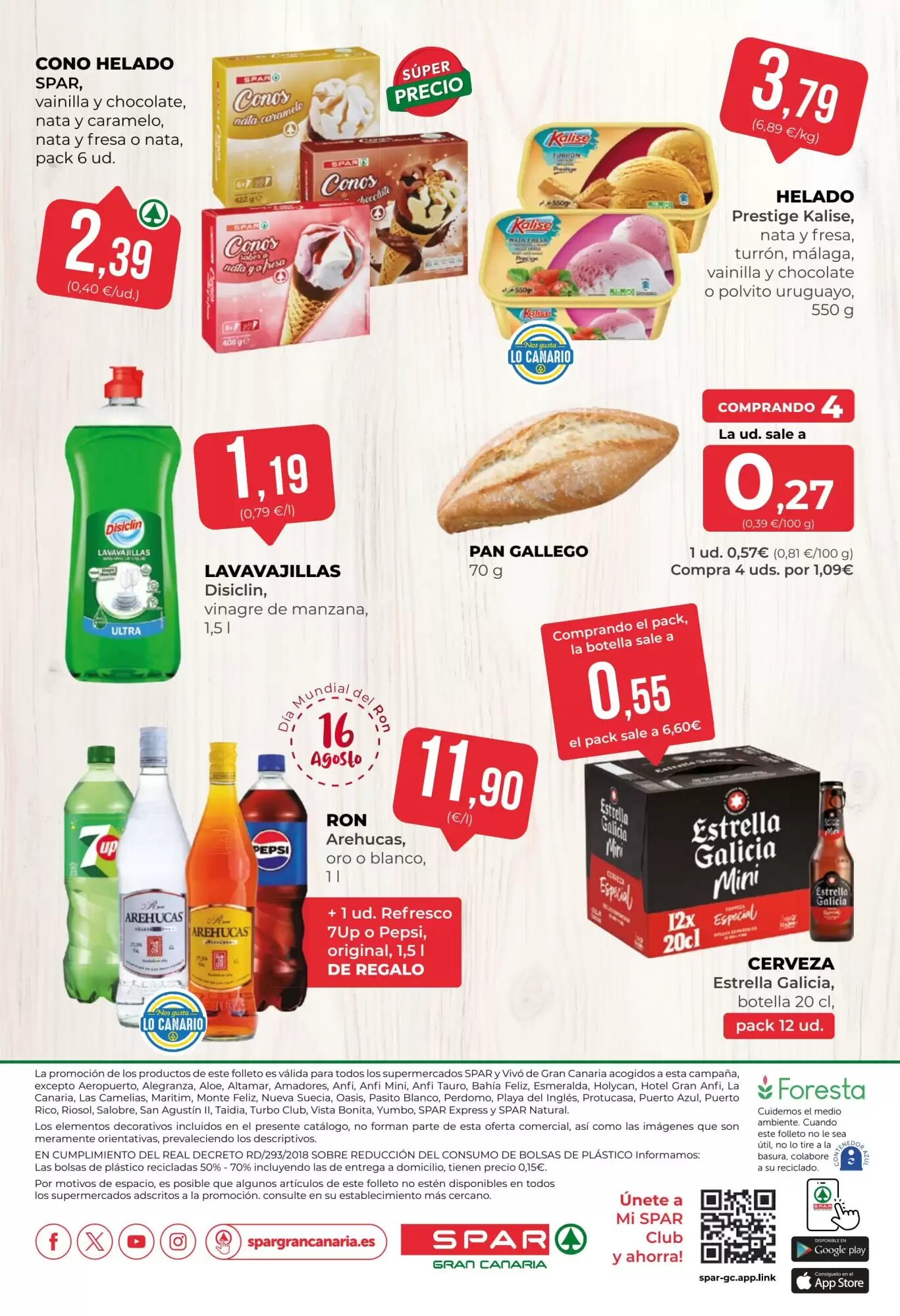 Folleto promocional de SPAR Gran Canaria válido desde el 07/08/2026 - Página 25.