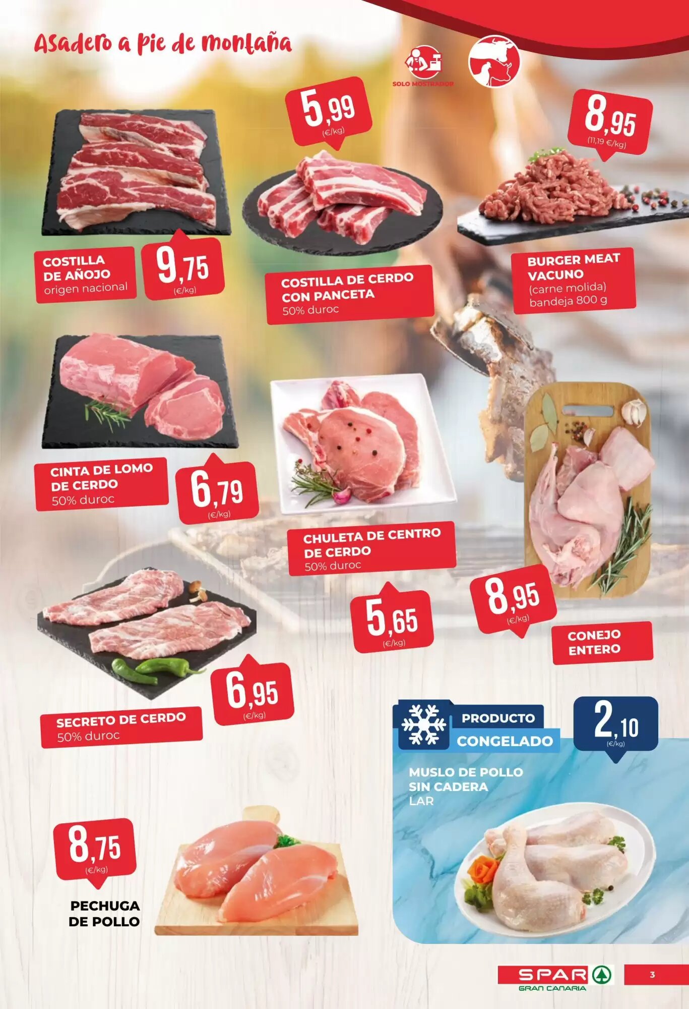 Folleto promocional de SPAR Gran Canaria válido desde el 07/08/2026 - Página 3.