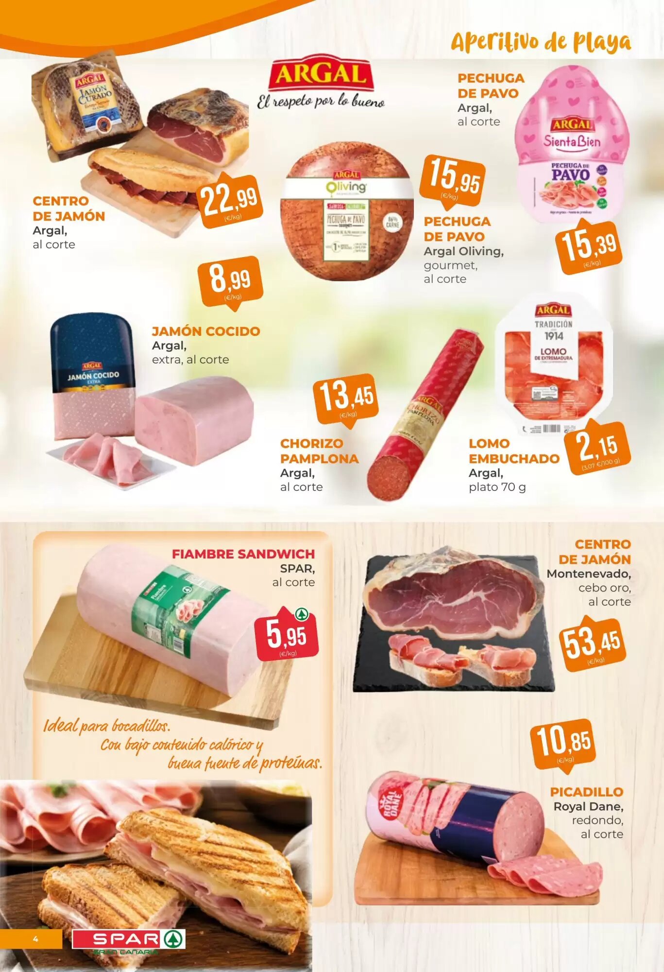 Folleto promocional de SPAR Gran Canaria válido desde el 07/08/2026 - Página 4.