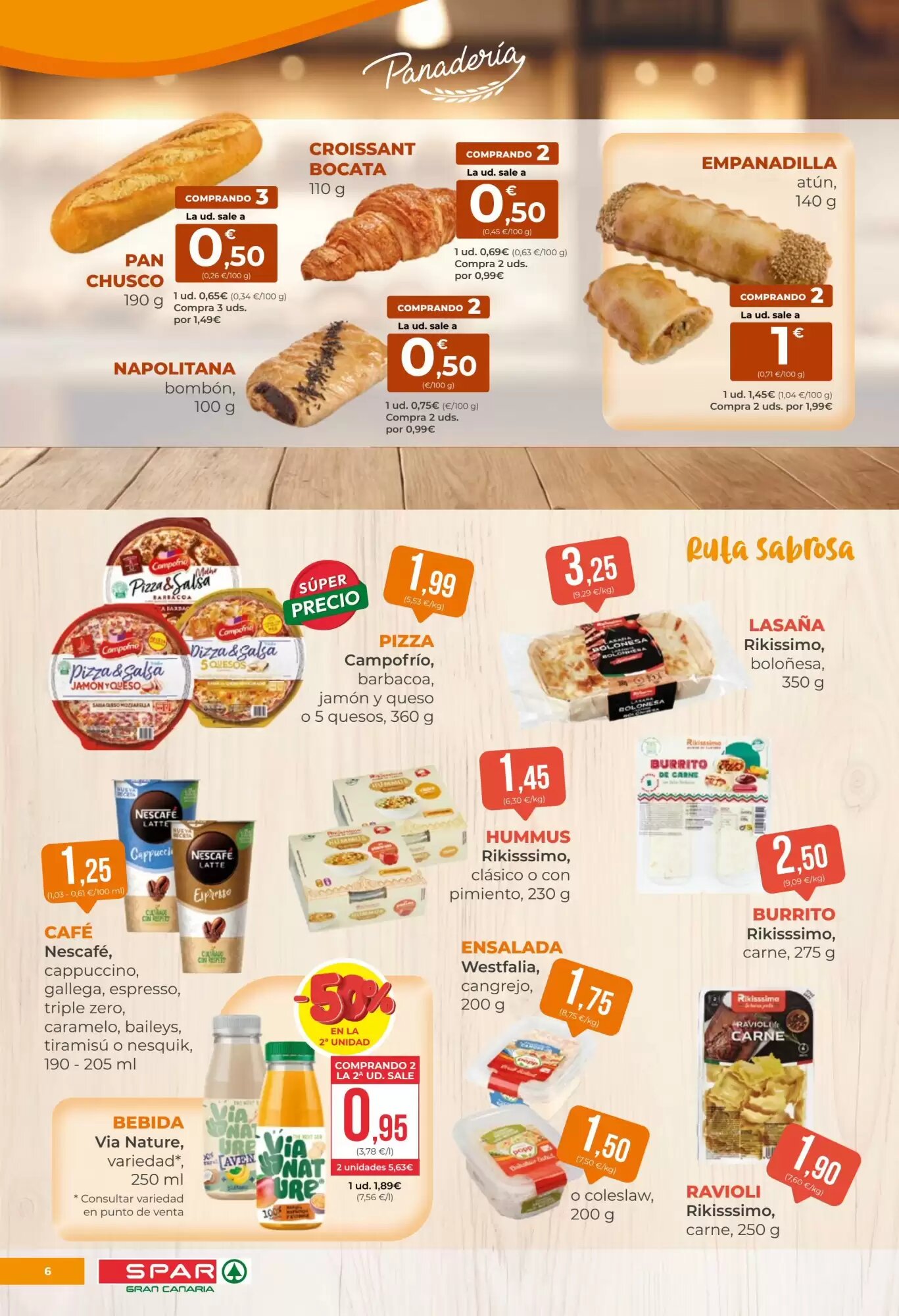 Folleto promocional de SPAR Gran Canaria válido desde el 07/08/2026 - Página 6.