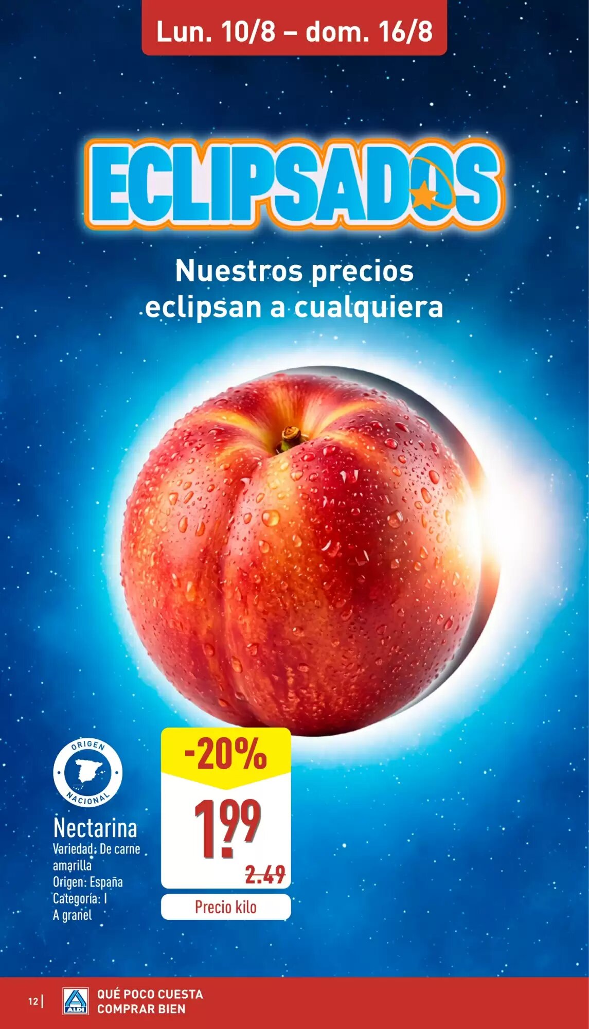 Folleto promocional de ALDI válido desde el 10/08/2026 - Página 12.