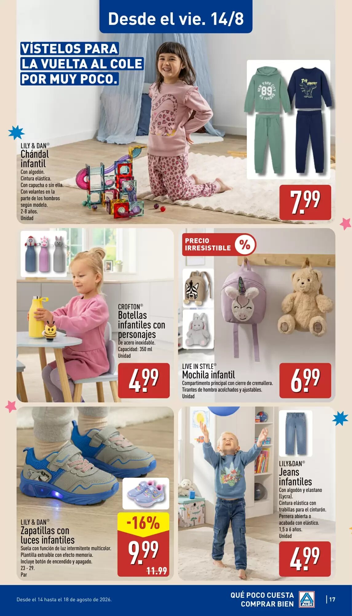 Folleto promocional de ALDI válido desde el 10/08/2026 - Página 17.