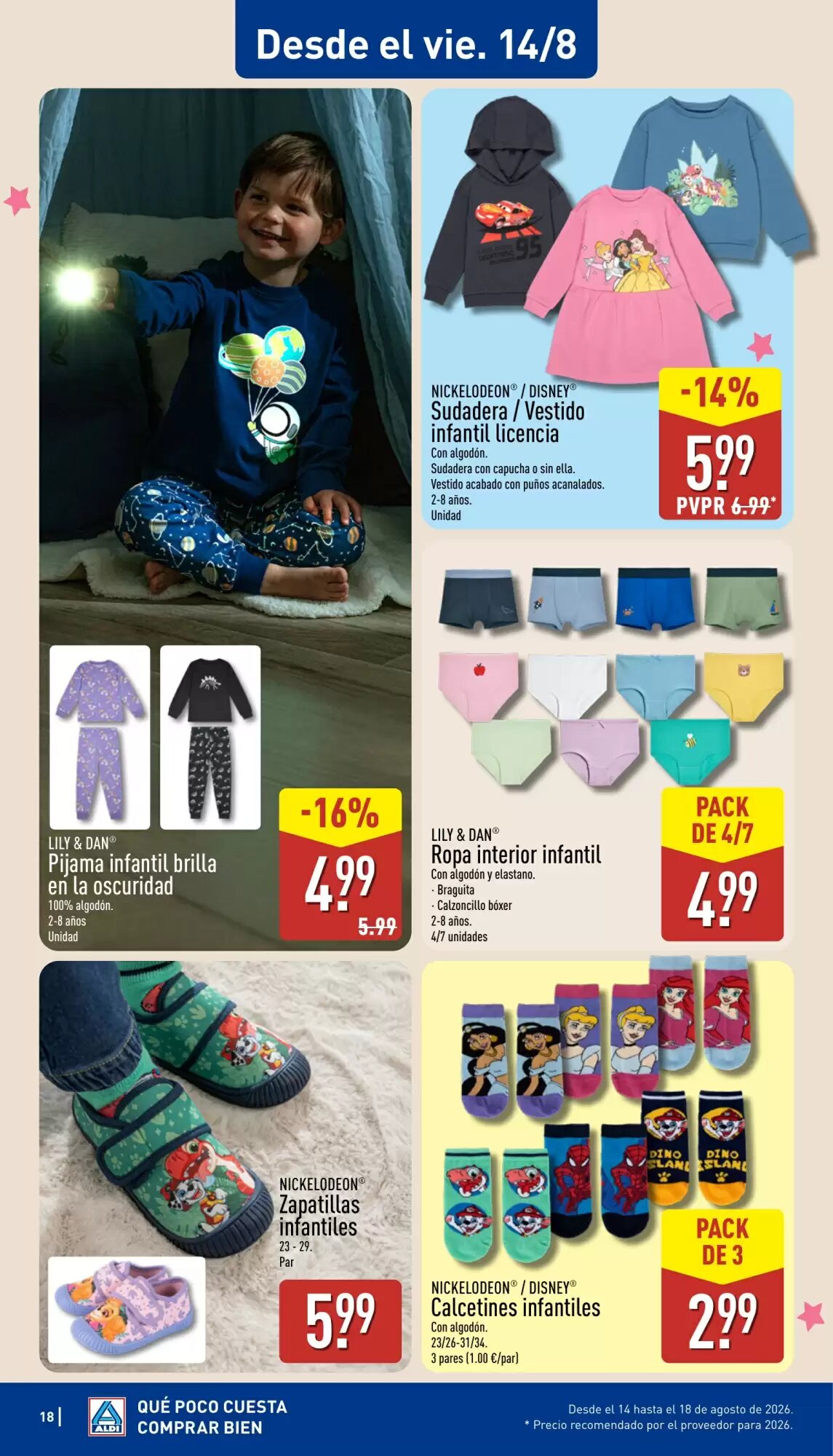 Folleto promocional de ALDI válido desde el 10/08/2026 - Página 18.