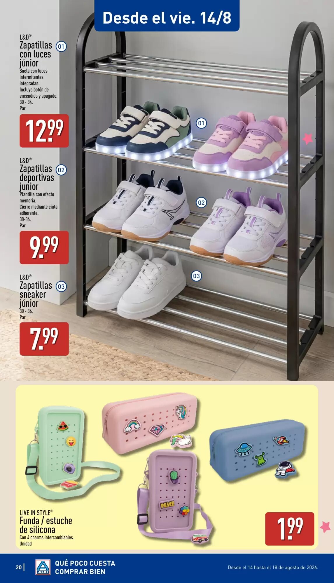 Folleto promocional de ALDI válido desde el 10/08/2026 - Página 20.