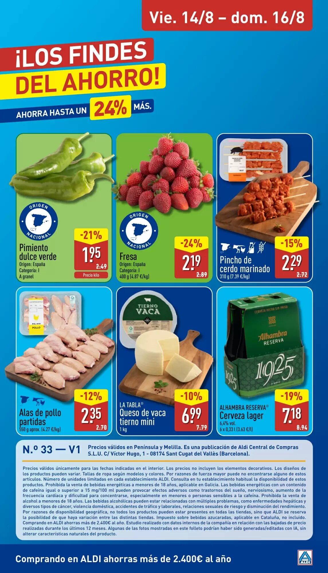 Folleto promocional de ALDI válido desde el 10/08/2026 - Página 23.