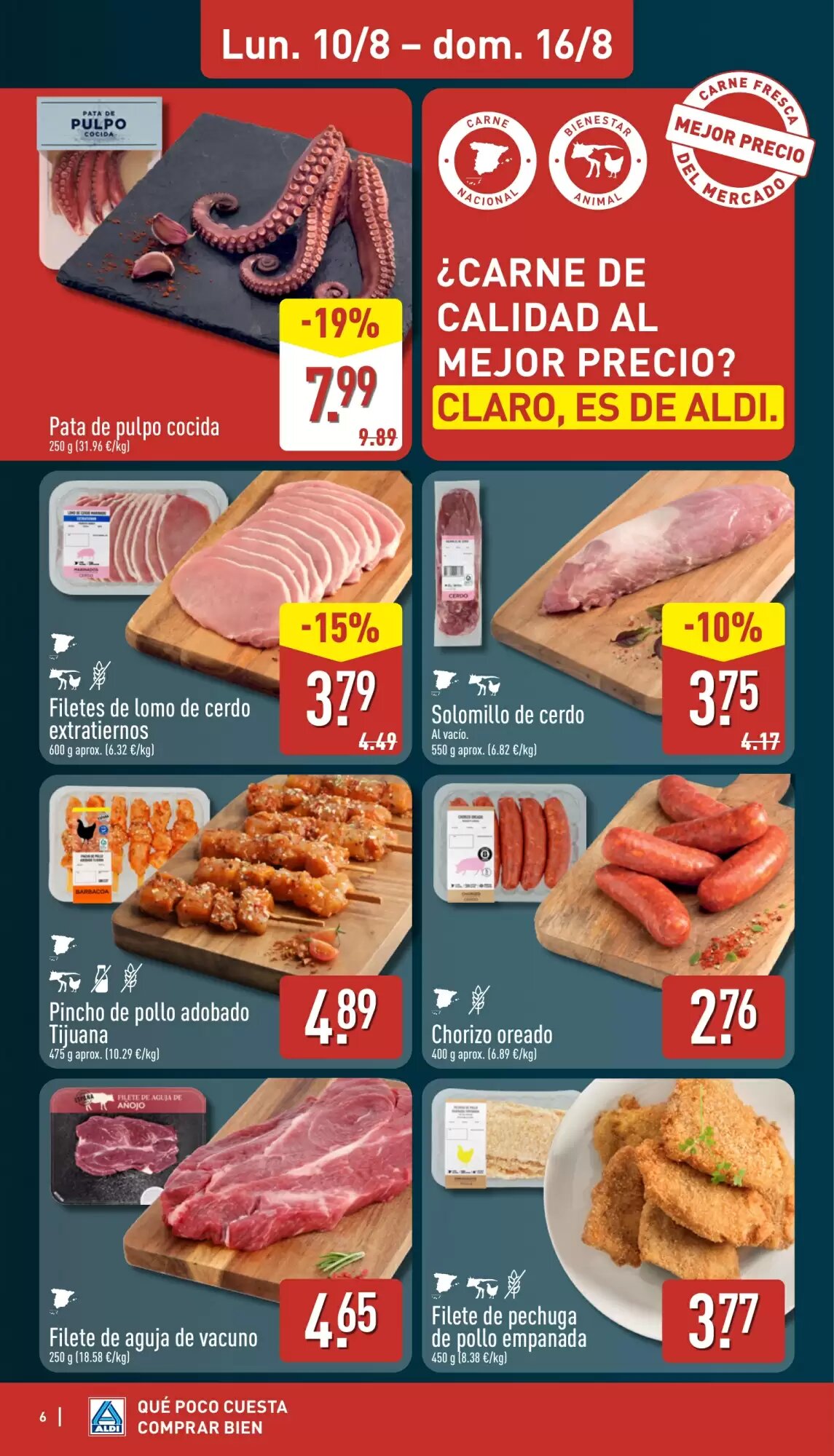 Folleto promocional de ALDI válido desde el 10/08/2026 - Página 6.