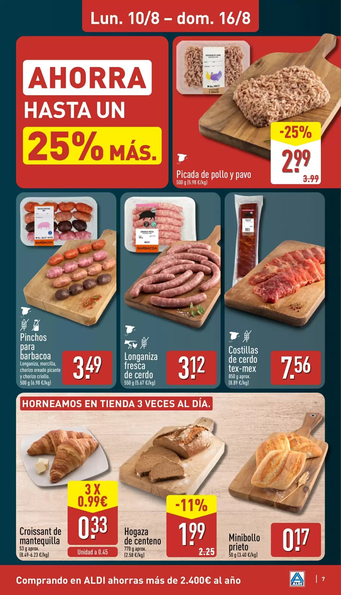 Folleto promocional de ALDI válido desde el 10/08/2026 - Página 7.