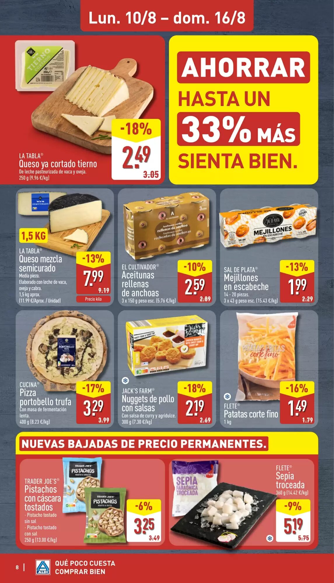 Folleto promocional de ALDI válido desde el 10/08/2026 - Página 8.