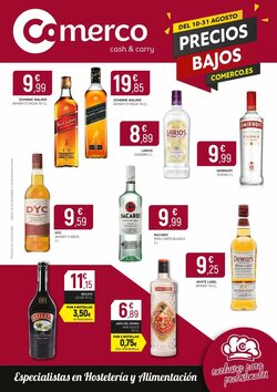 Folleto promocional de Comerco Cash & Carry válido desde el 10/08/2026