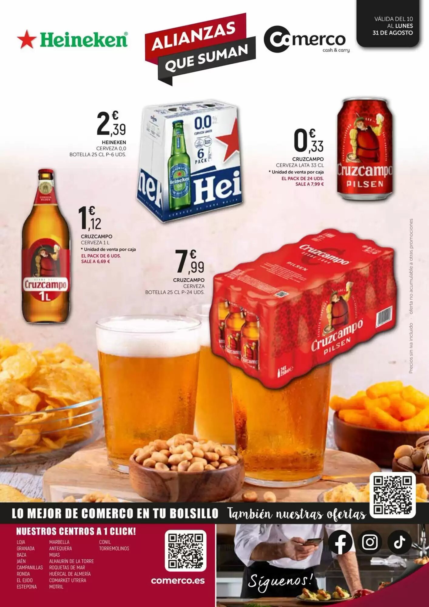 Folleto promocional de Comerco Cash & Carry válido desde el 10/08/2026 - Página 4.