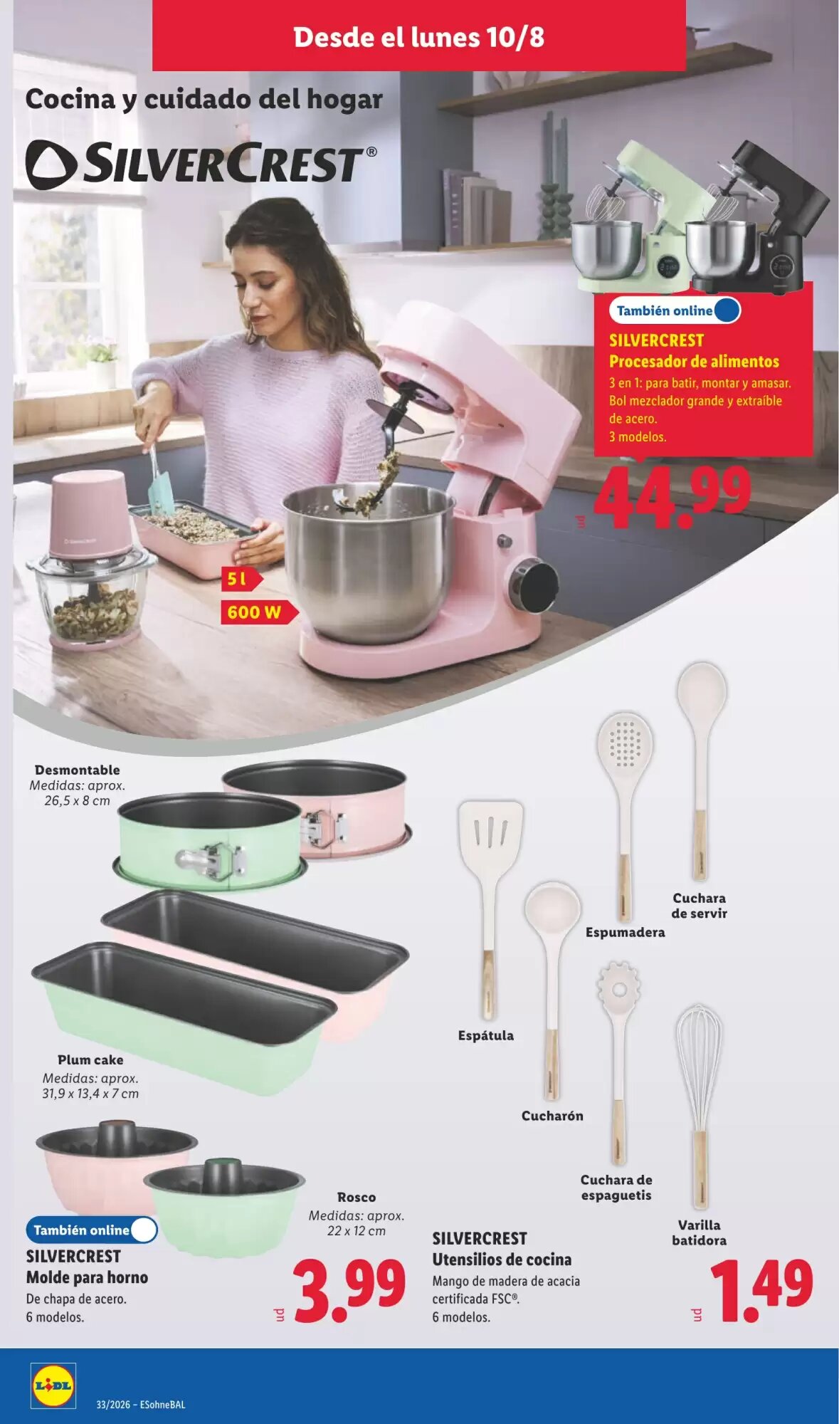 Folleto promocional de Lidl válido desde el 10/08/2026 - Página 10.