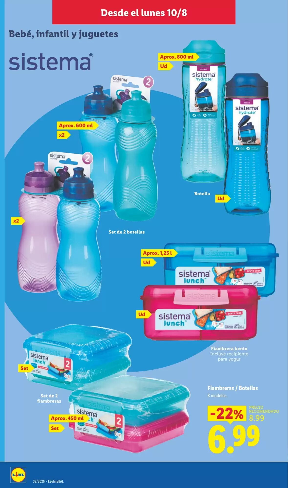 Folleto promocional de Lidl válido desde el 10/08/2026 - Página 14.