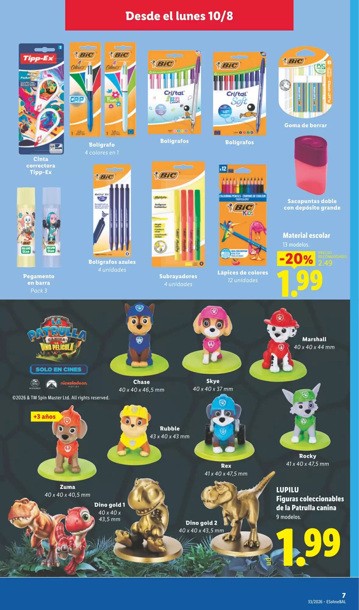 Folleto promocional de Lidl válido desde el 10/08/2026 - Página 15.
