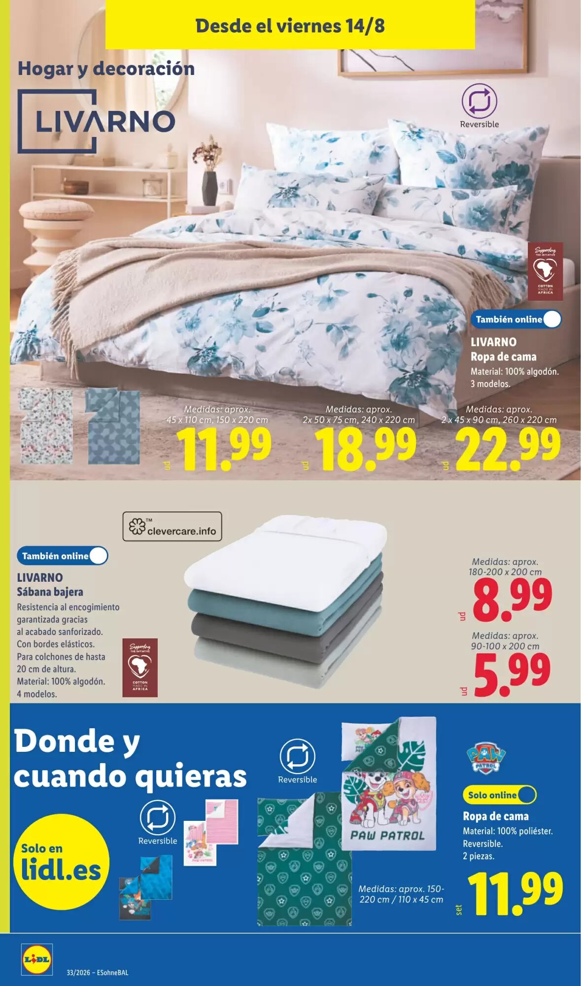 Folleto promocional de Lidl válido desde el 10/08/2026 - Página 16.