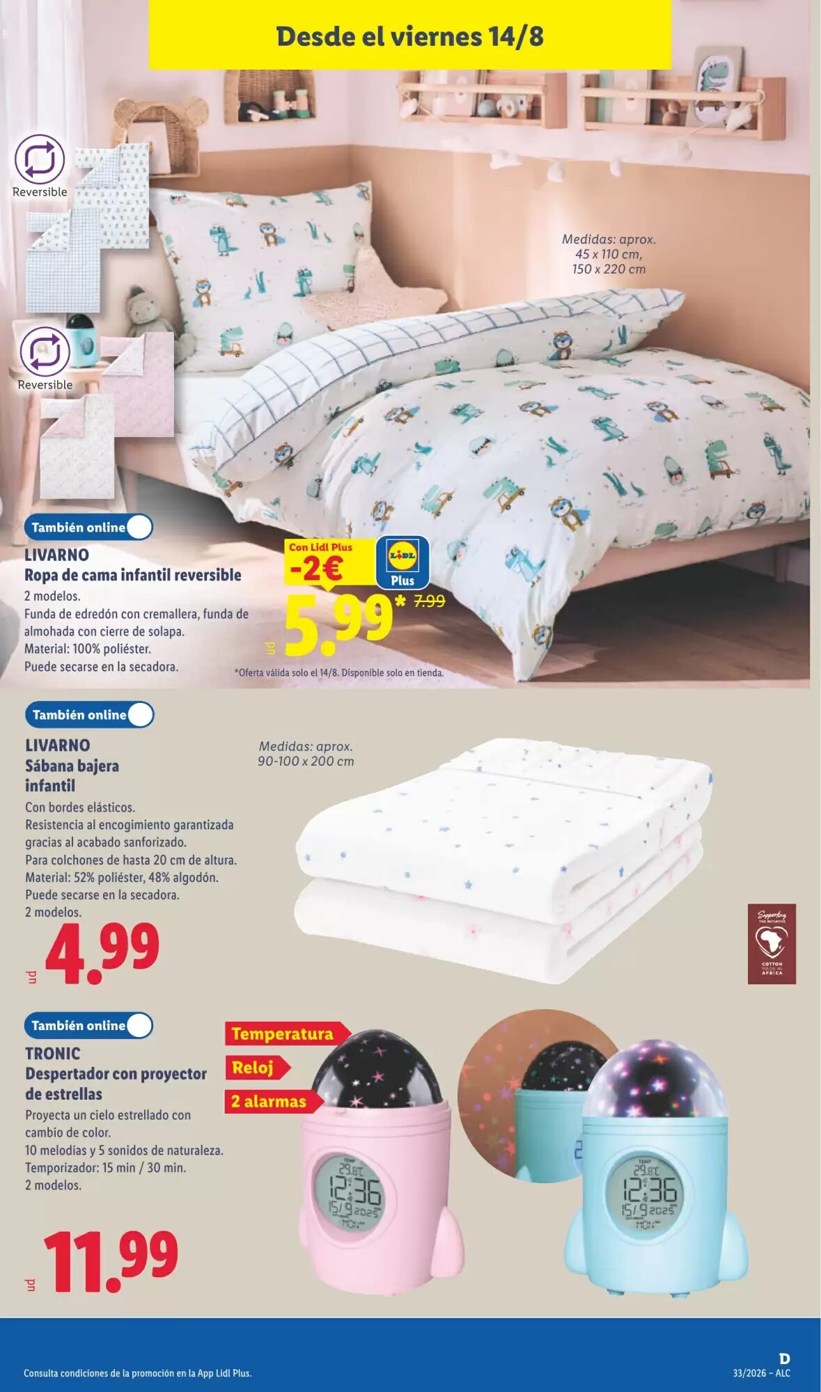 Folleto promocional de Lidl válido desde el 10/08/2026 - Página 19.