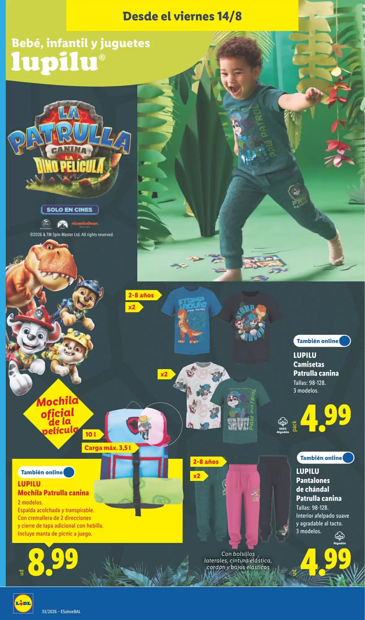 Folleto promocional de Lidl válido desde el 10/08/2026 - Página 20.