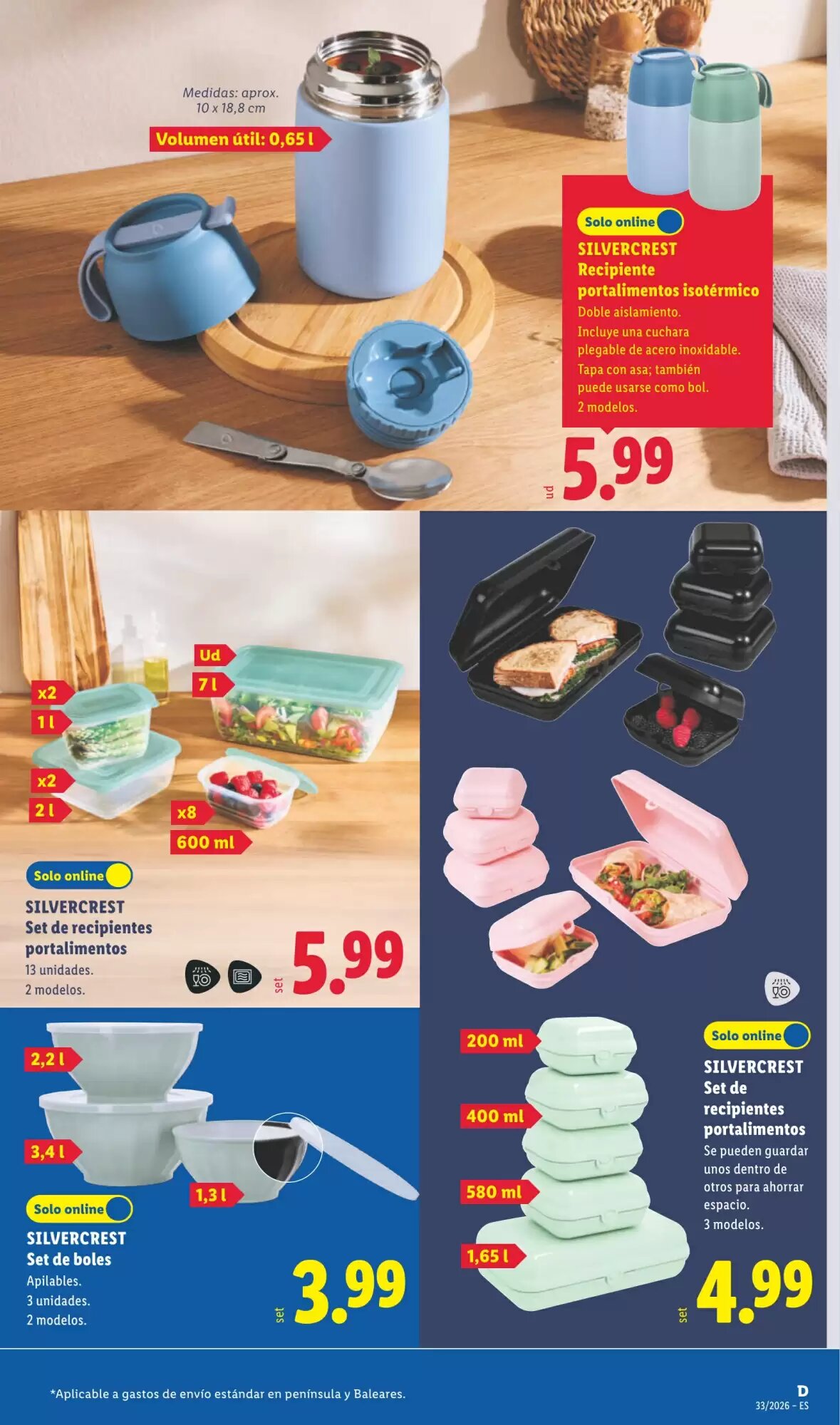 Folleto promocional de Lidl válido desde el 10/08/2026 - Página 3.