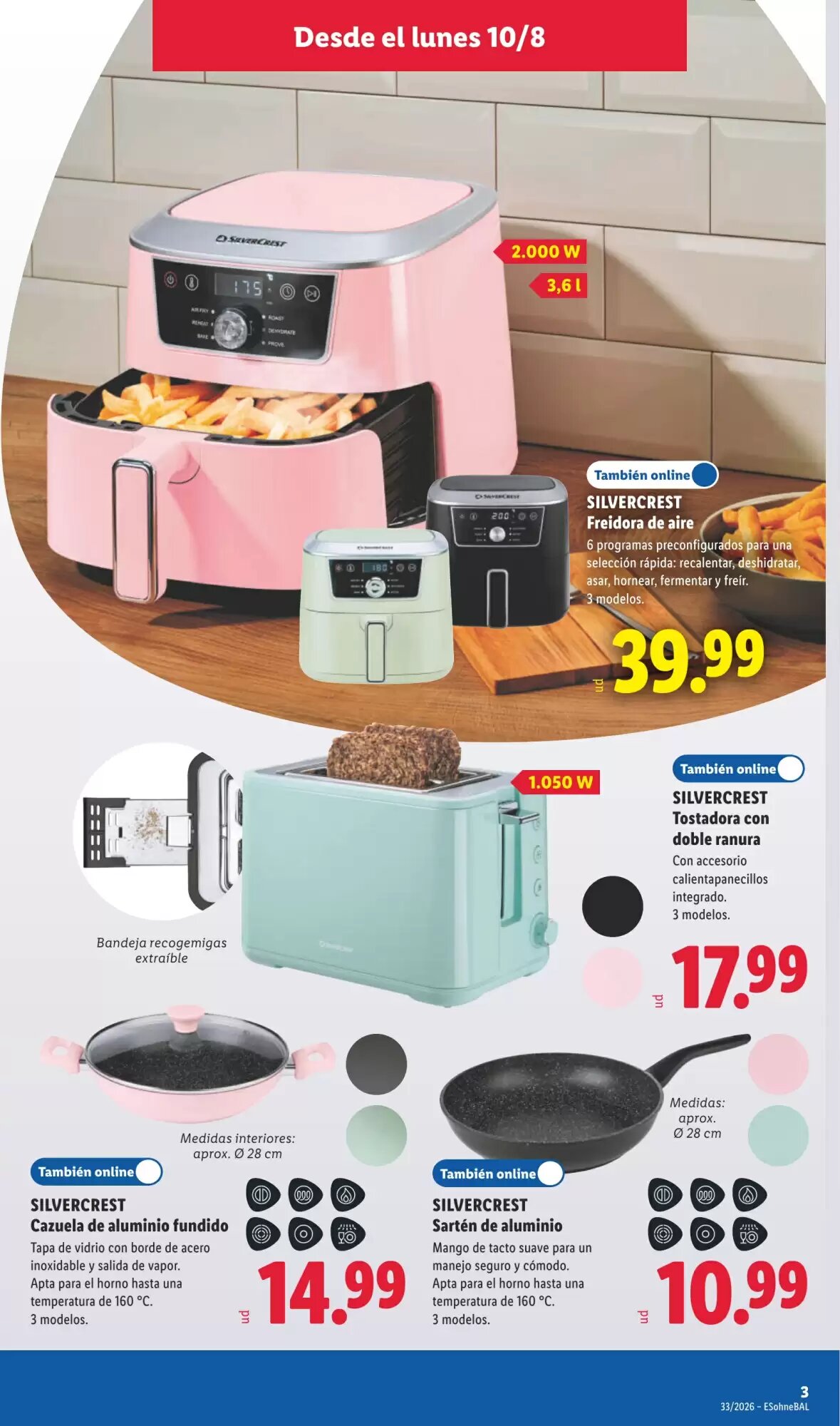 Folleto promocional de Lidl válido desde el 10/08/2026 - Página 7.