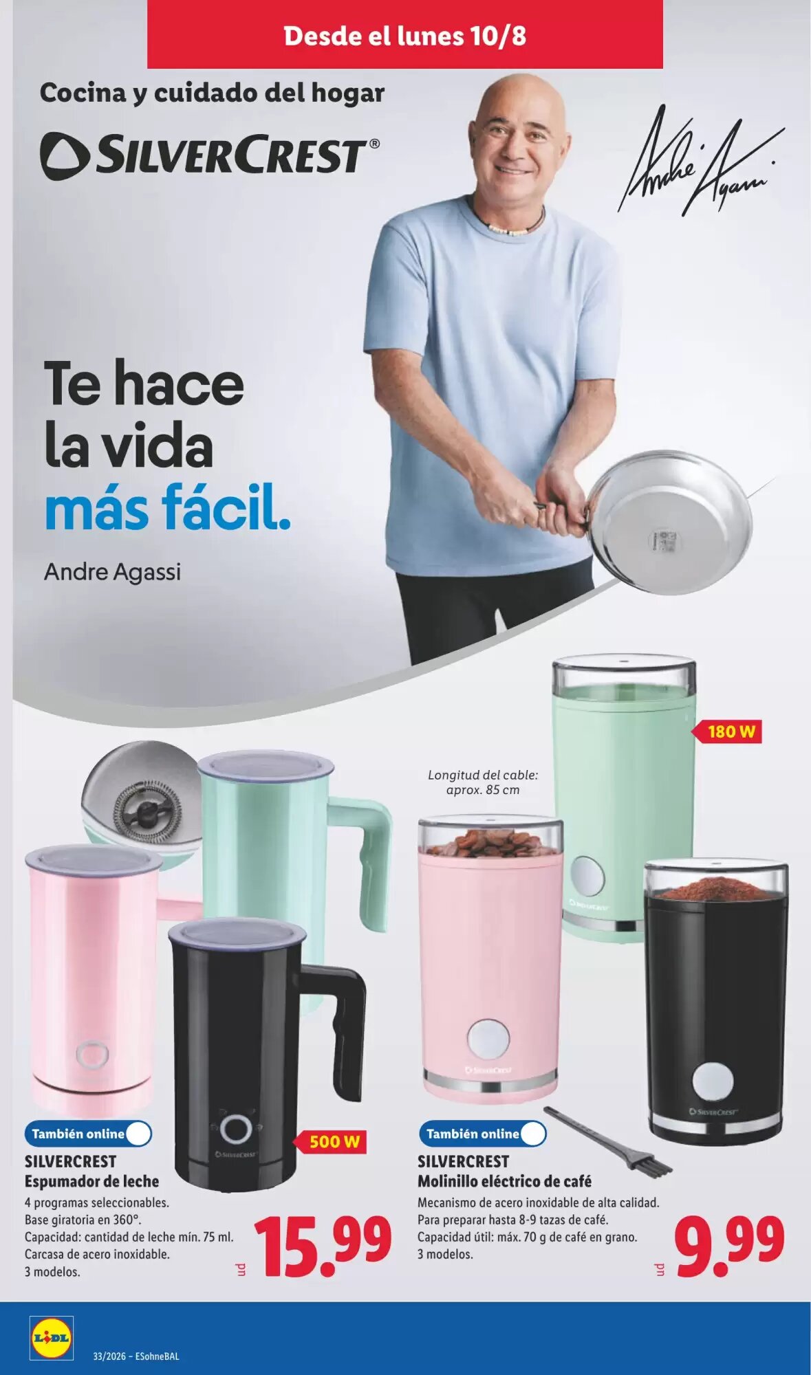 Folleto promocional de Lidl válido desde el 10/08/2026 - Página 8.