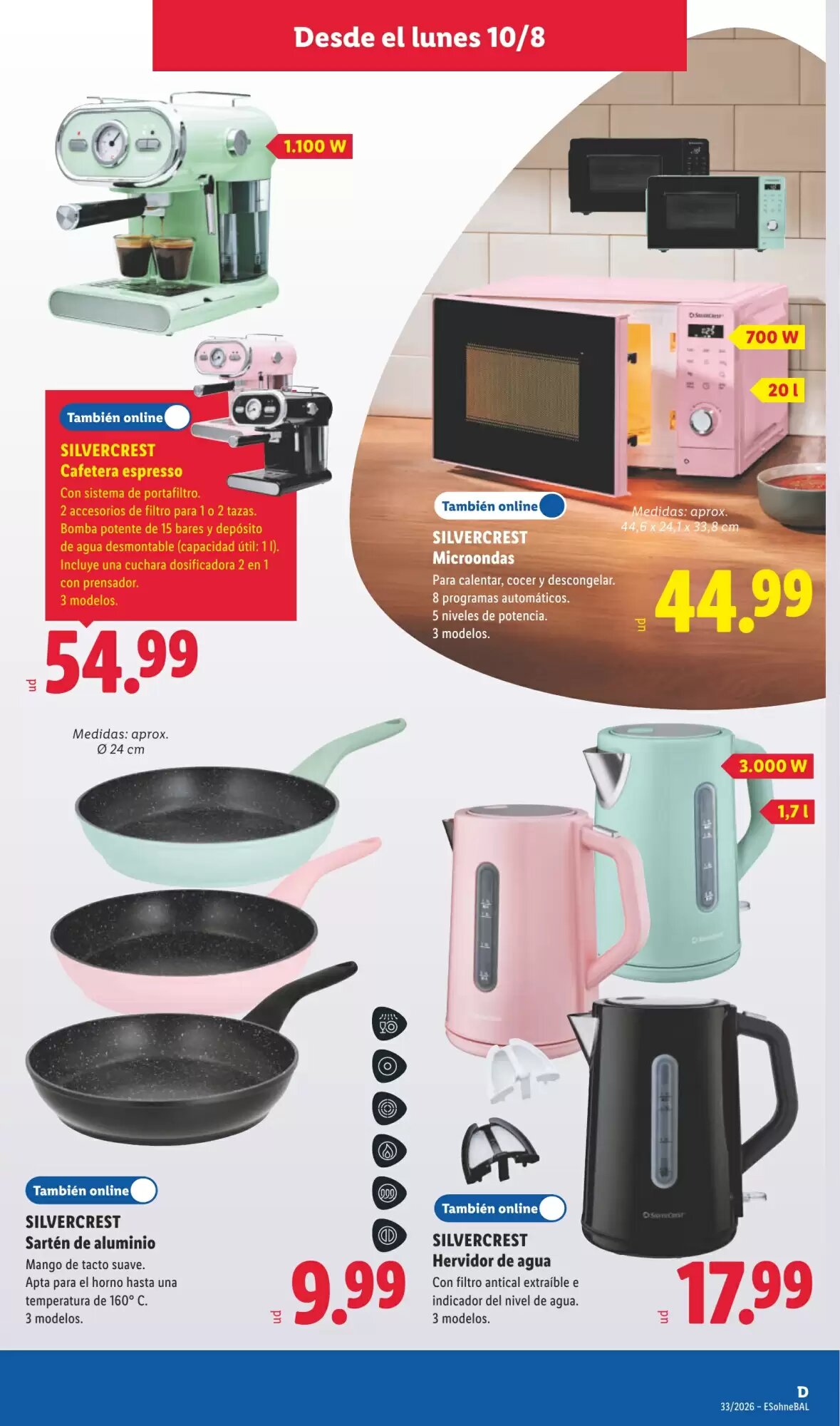 Folleto promocional de Lidl válido desde el 10/08/2026 - Página 9.