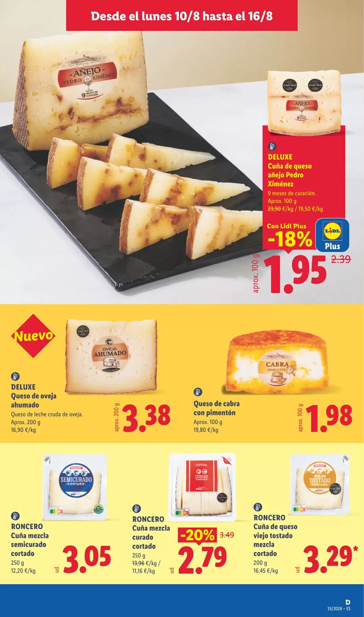 Folleto promocional de Lidl válido desde el 10/08/2026 - Página 11.