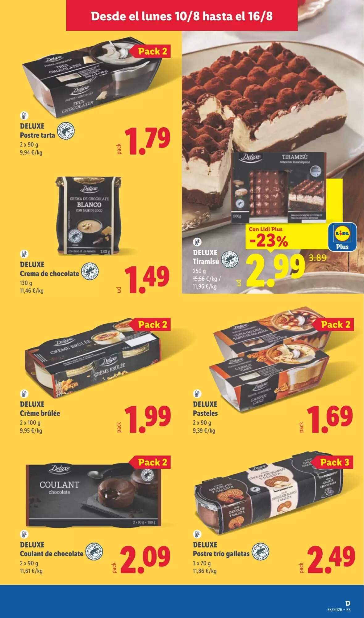 Folleto promocional de Lidl válido desde el 10/08/2026 - Página 13.