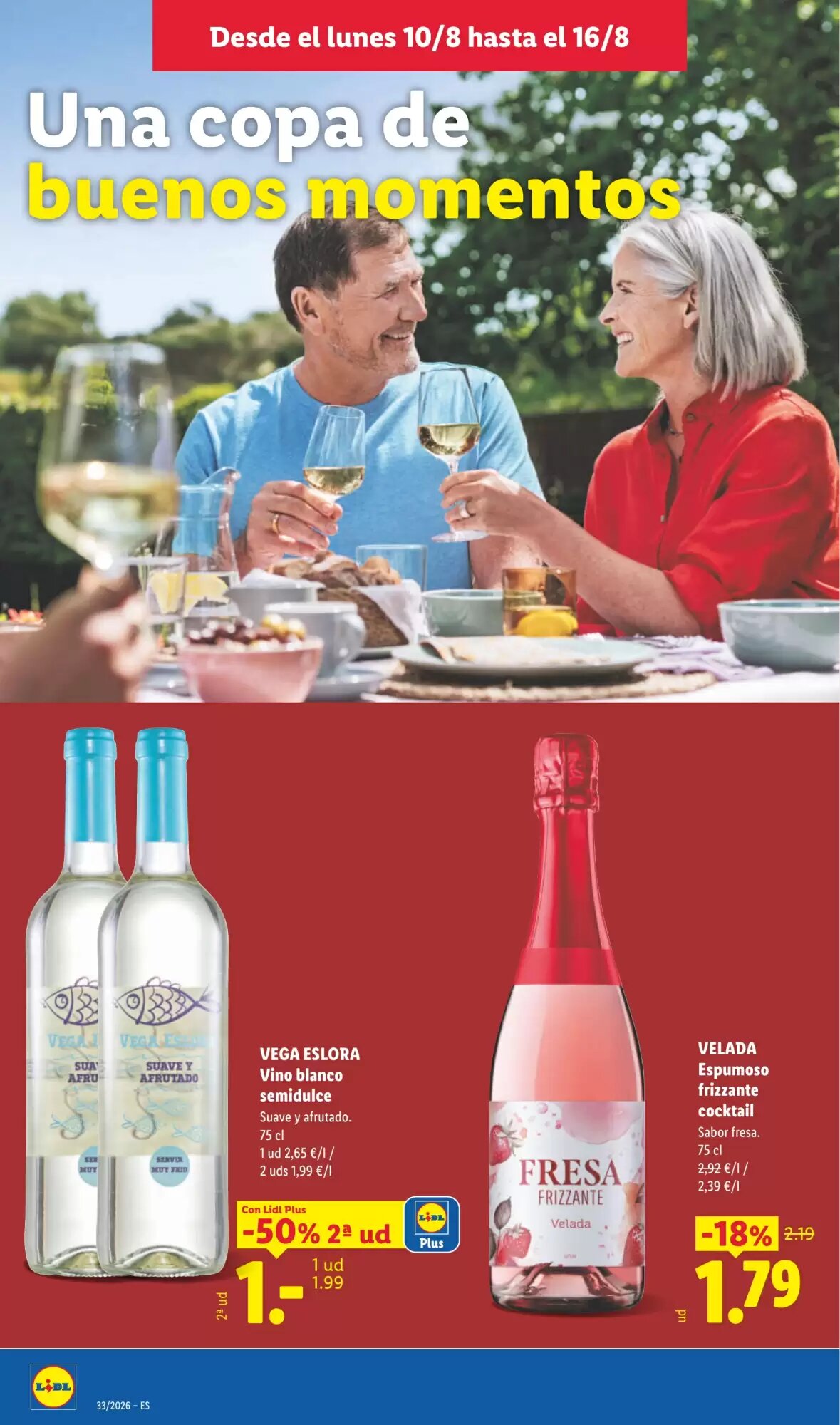 Folleto promocional de Lidl válido desde el 10/08/2026 - Página 16.