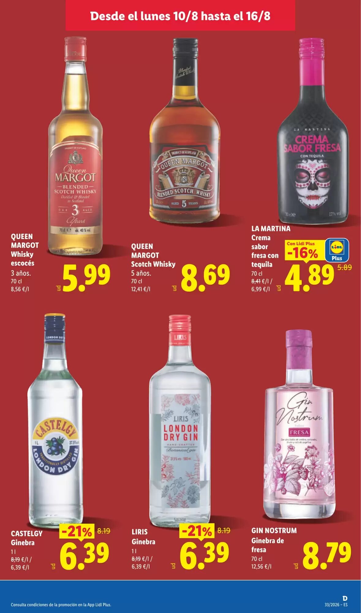 Folleto promocional de Lidl válido desde el 10/08/2026 - Página 19.