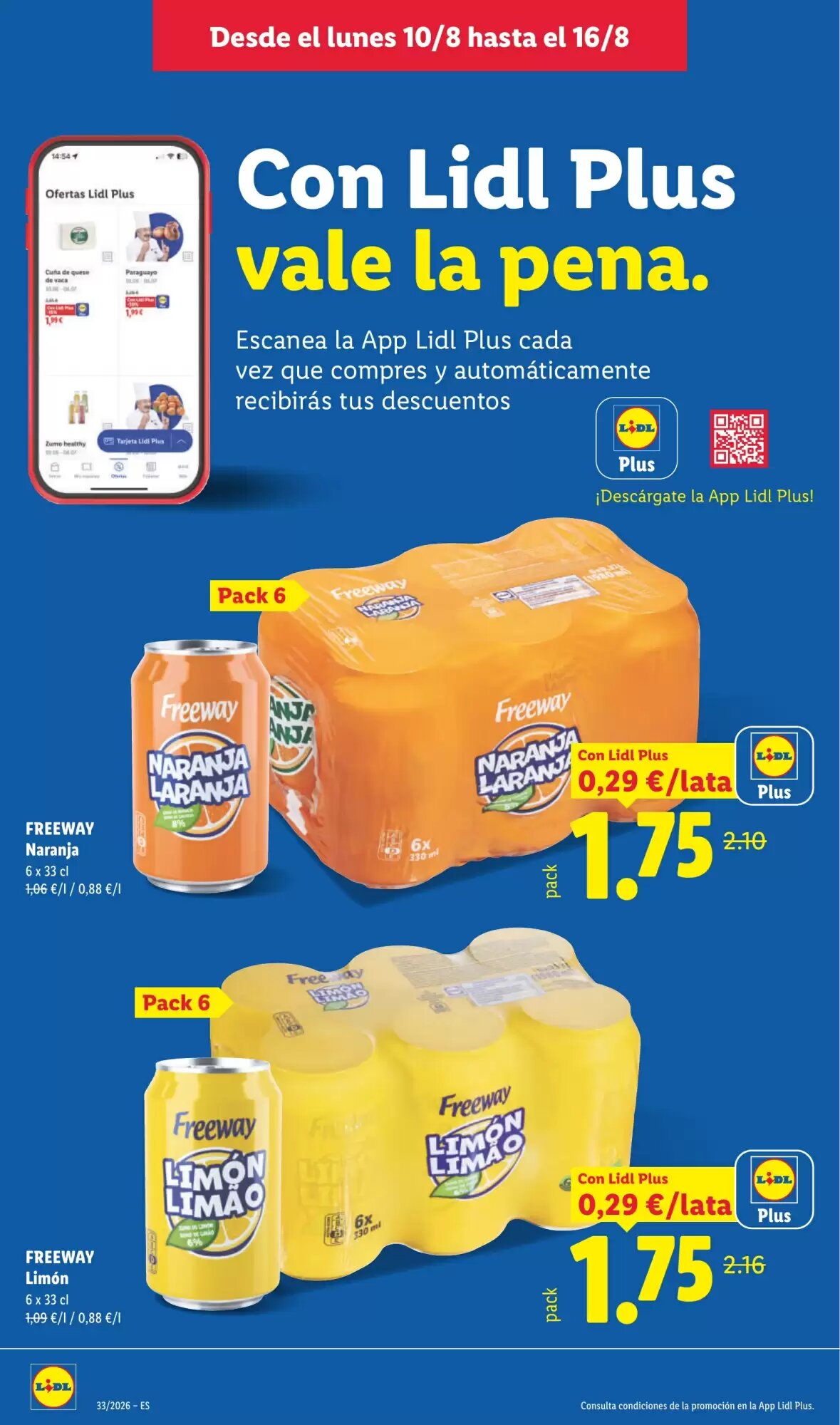 Folleto promocional de Lidl válido desde el 10/08/2026 - Página 24.