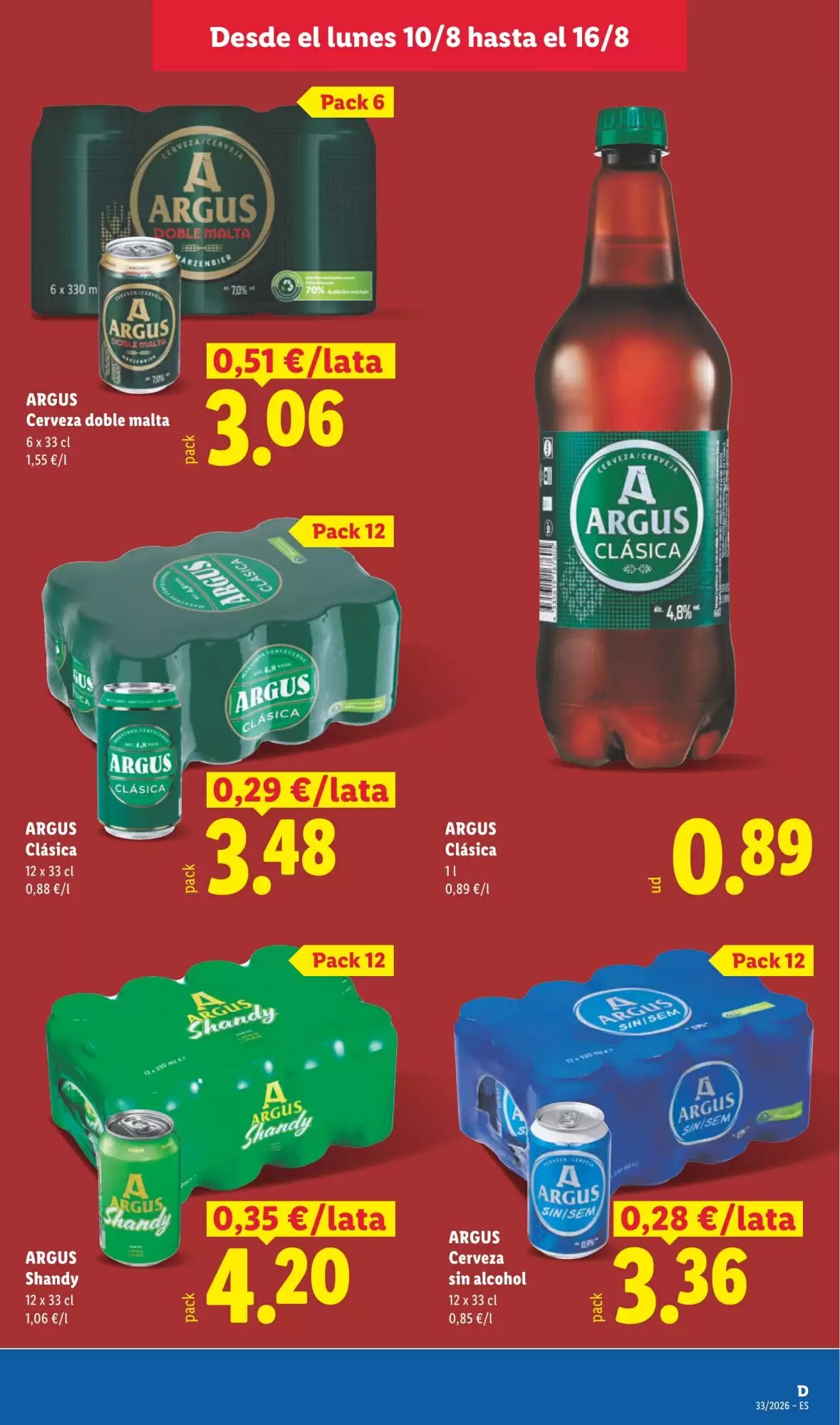 Folleto promocional de Lidl válido desde el 10/08/2026 - Página 31.