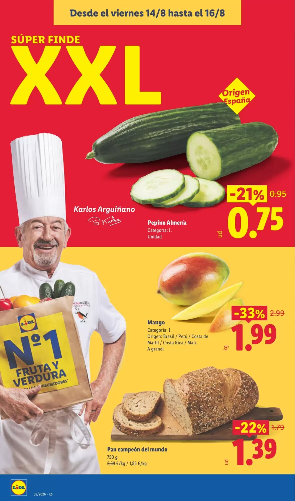 Folleto promocional de Lidl válido desde el 10/08/2026 - Página 34.